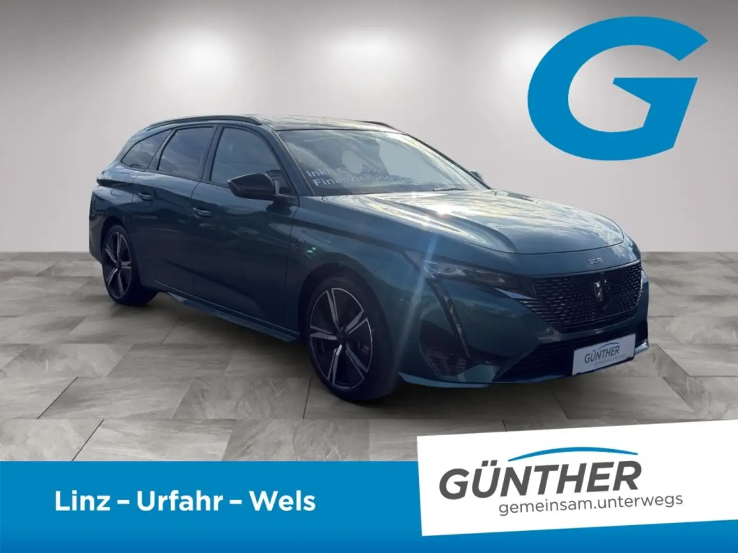 Peugeot 308 SW GT Hybrid 136 e-DCS6 Blau - 2