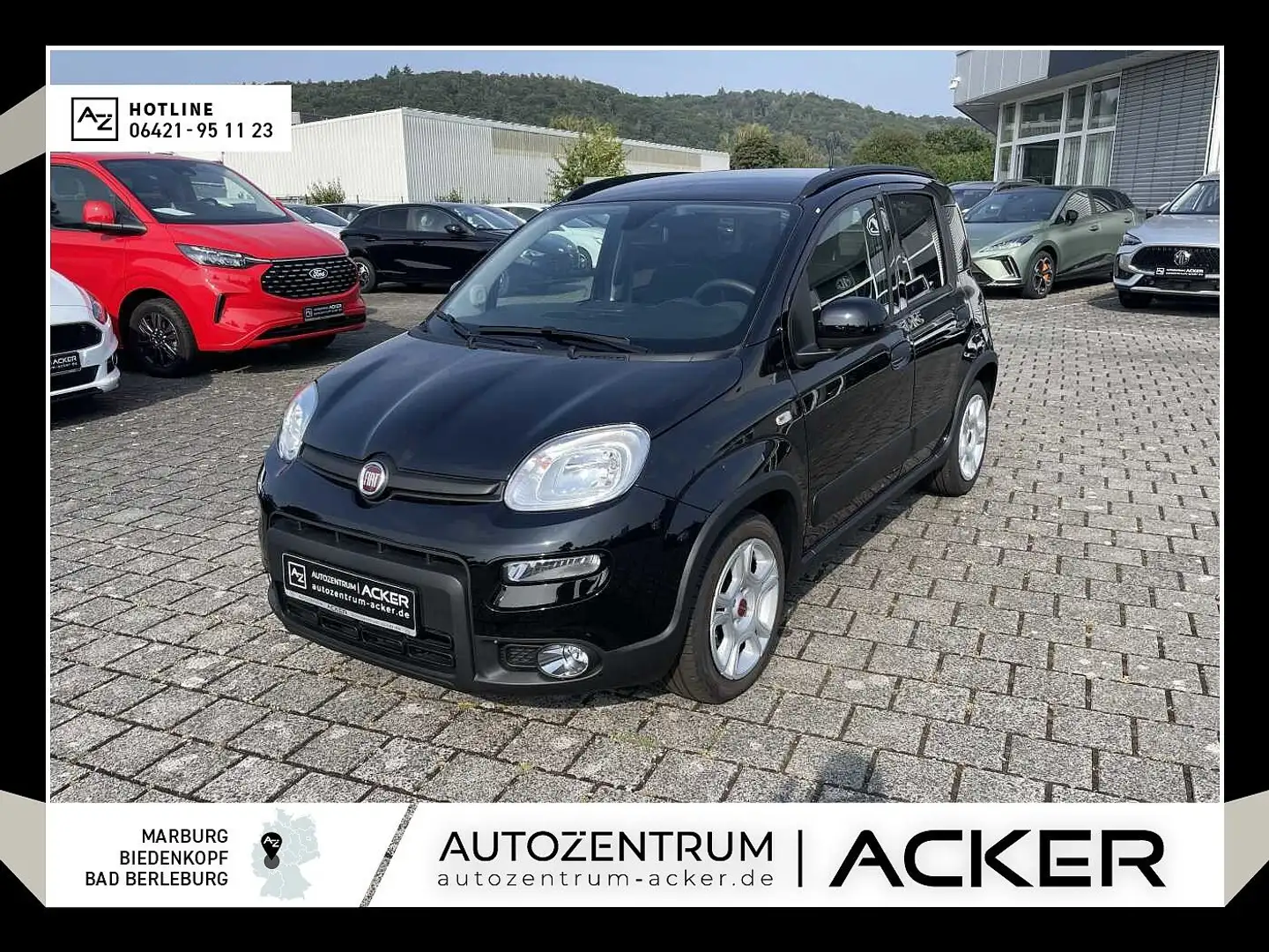 Fiat Panda 1.0 GSE Hybrid Tech/Style/Komfort-P Nero - 1