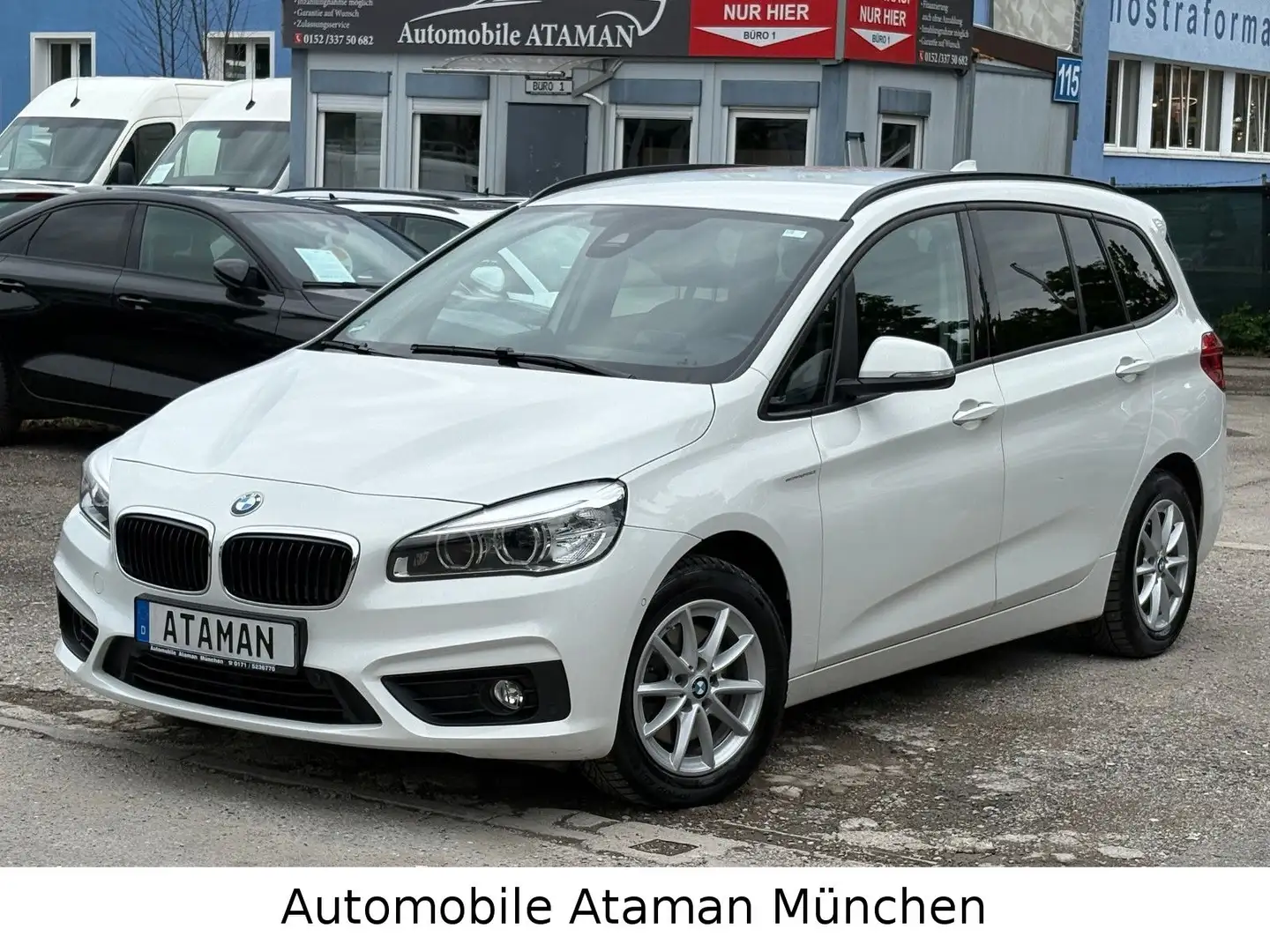 BMW 218 xDrive Automatik, Navi, 7-Sitze Blanc - 1