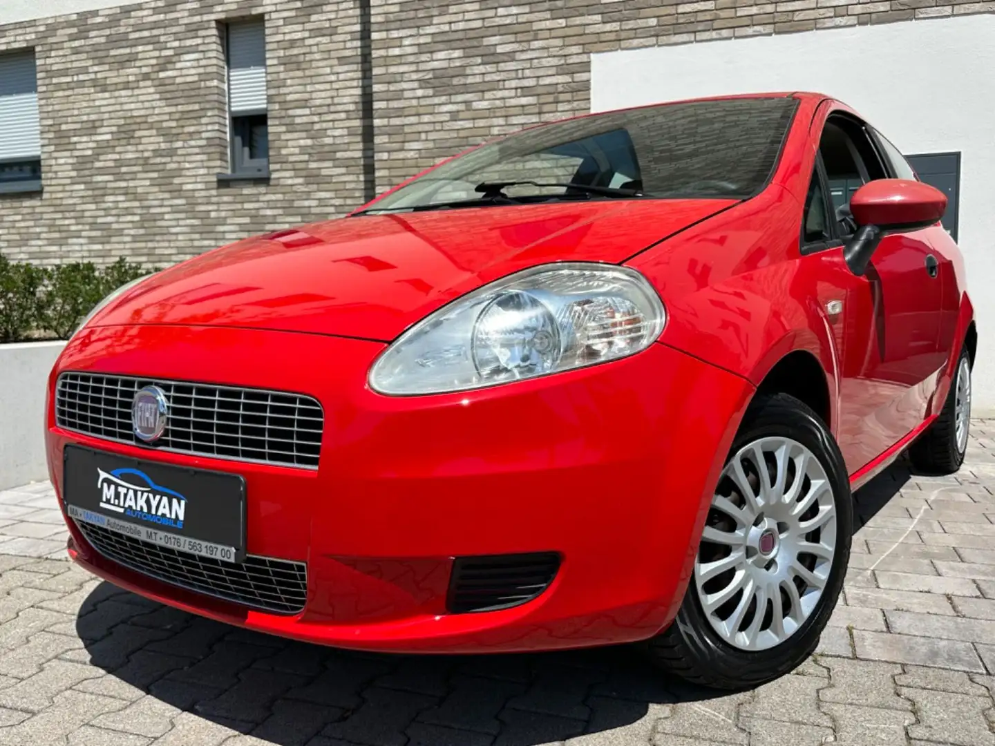 Fiat Grande Punto 1.2 8V Active*35 tkm*Tüv-Neu! Rood - 1