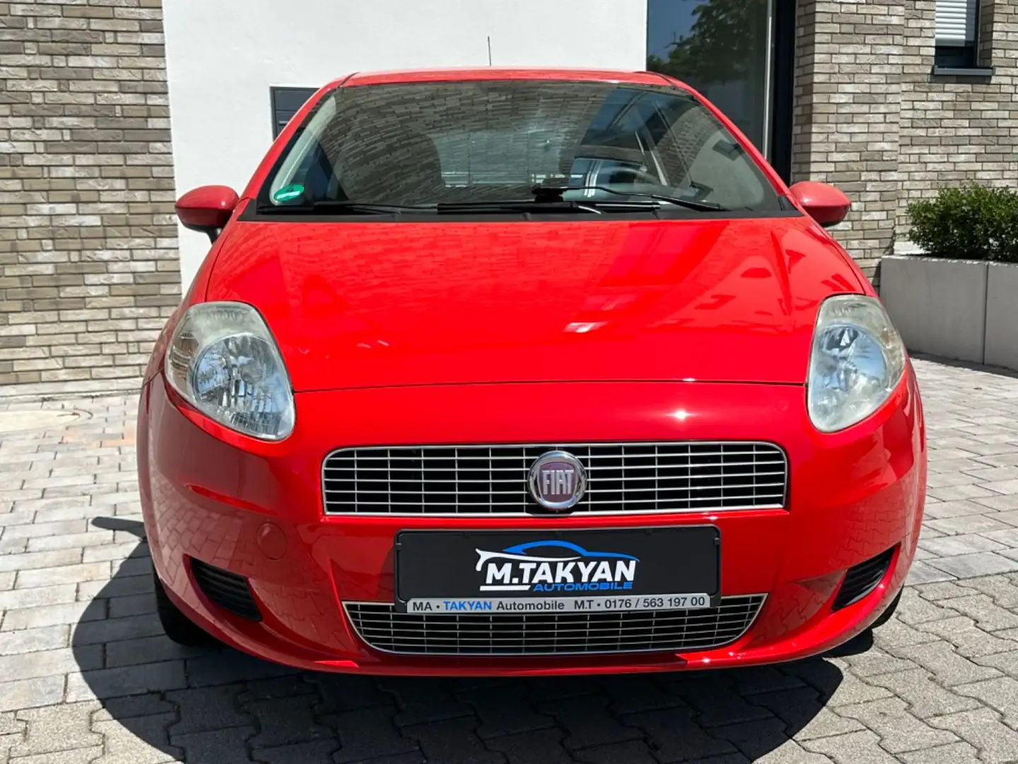 Fiat Grande Punto 1.2 8V Active*35 tkm*Tüv-Neu! Rood - 2