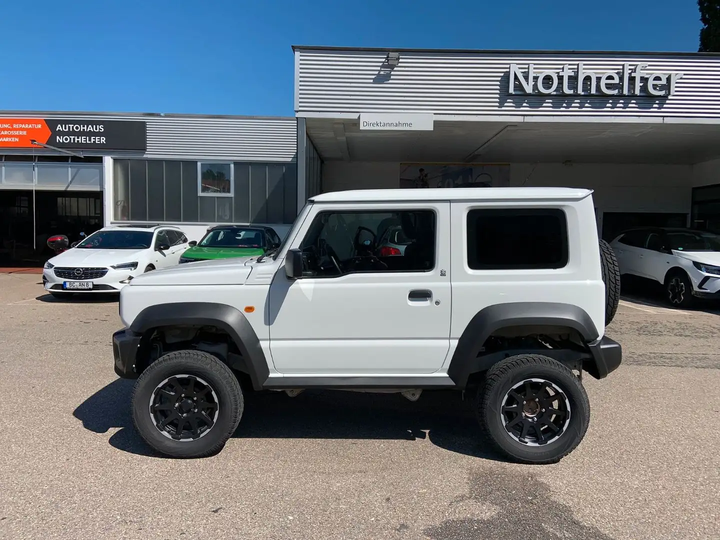 Suzuki Jimny Comfort AllGrip NFZ Pedders/Gollek/Horntoo Blanc - 1