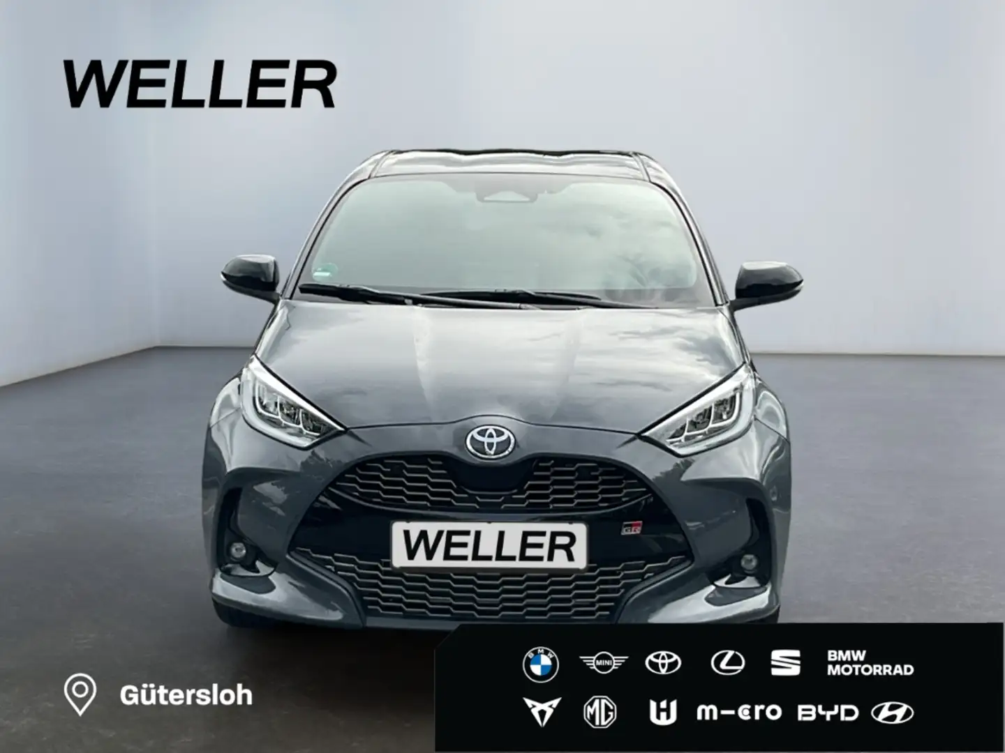 Toyota Yaris Hybrid 130 1.5 GR Sport *LED*HUD*Navi*JBL* Grau - 2