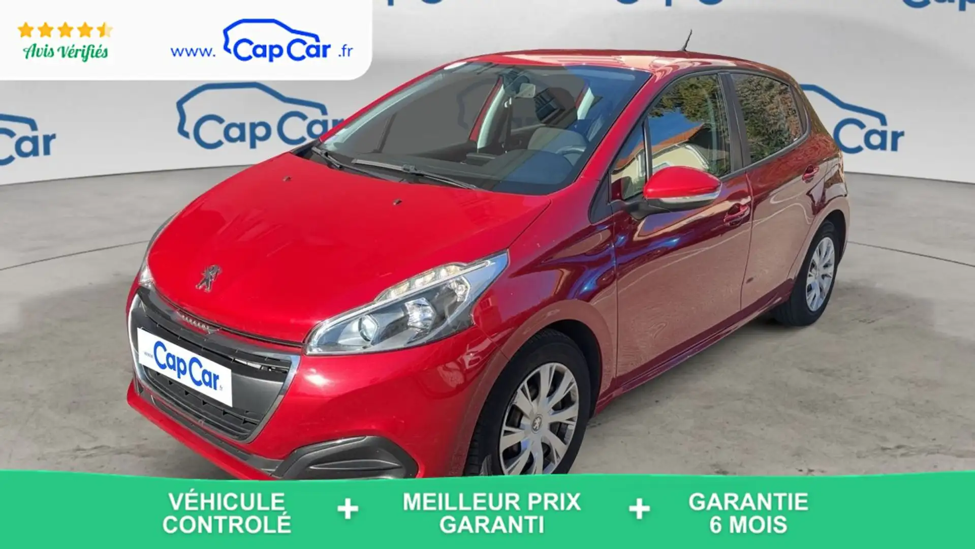 Peugeot 208 I 1.2 PureTech 68 Active Rosso - 1