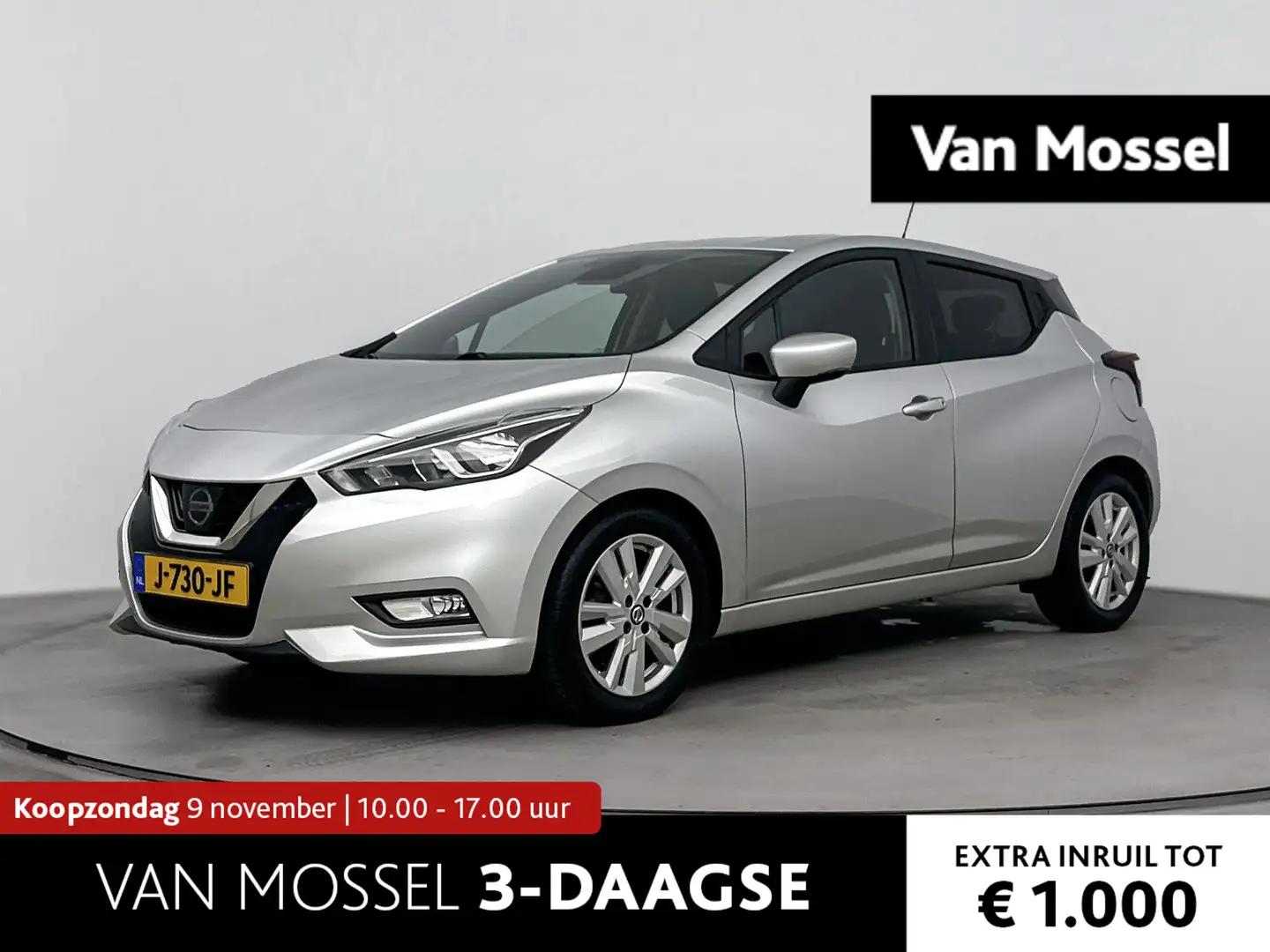 Nissan Micra 1.0 IG-T N-Connecta 100PK | Navigatie | Achteruitr Gris - 1