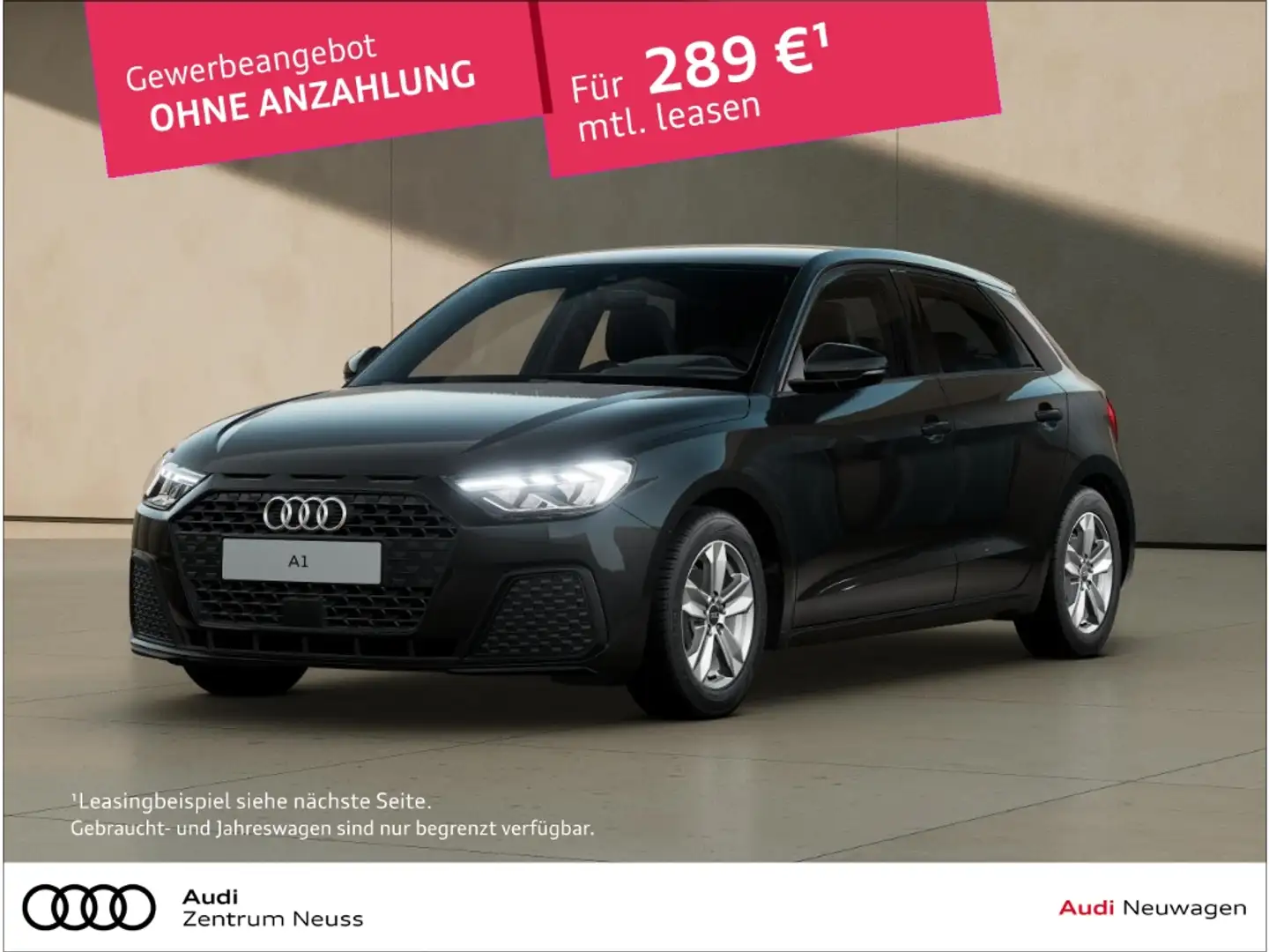 Audi A1 SPORTBACK 25 TFSI S-TRONIC SLINE/LED/CARPLAY/SHZ/K Schwarz - 1