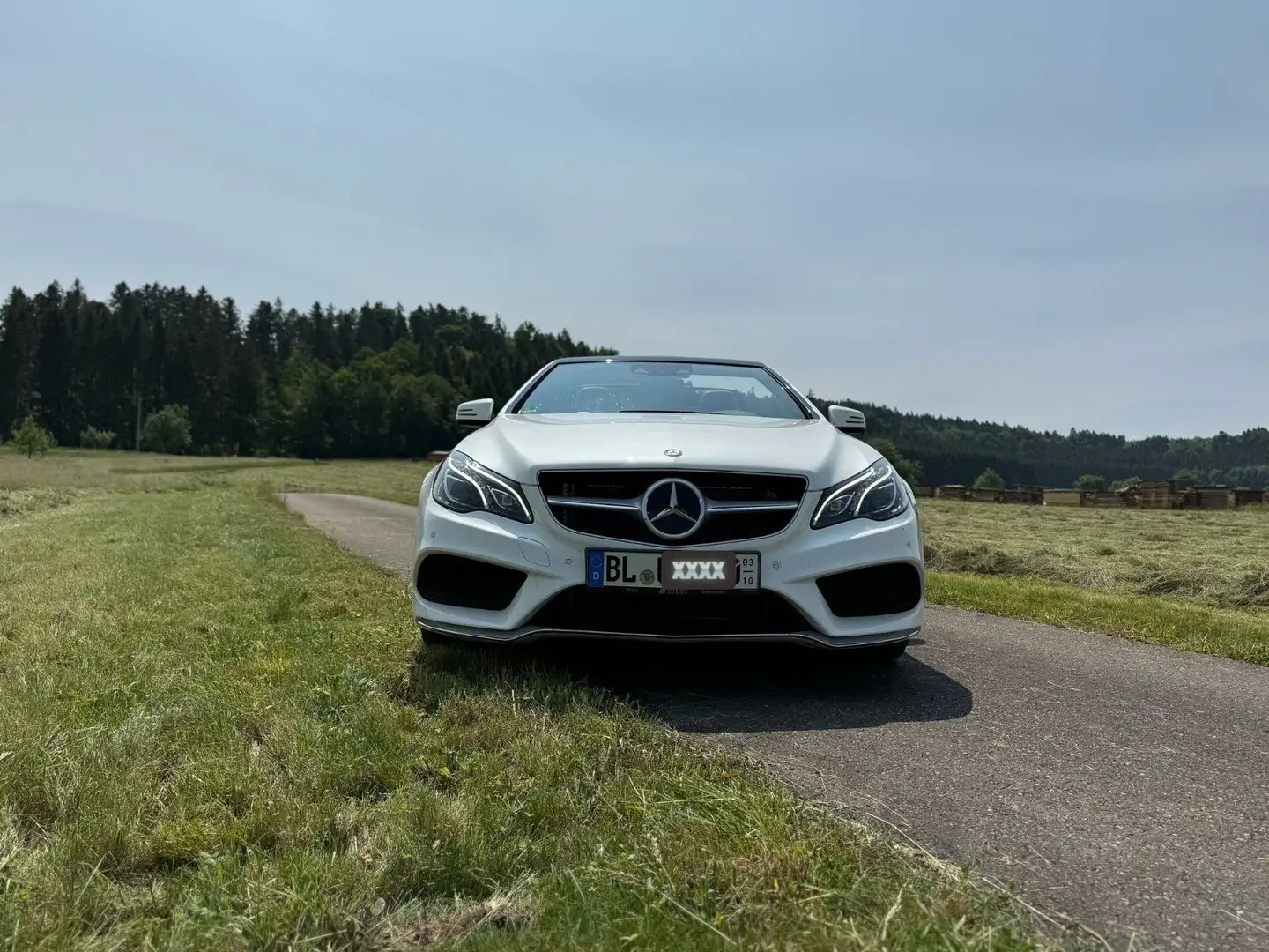 Mercedes-Benz E 400 E-Klasse Cabrio Cabrio 7G-TRONIC AMG-Line Weiß - 1