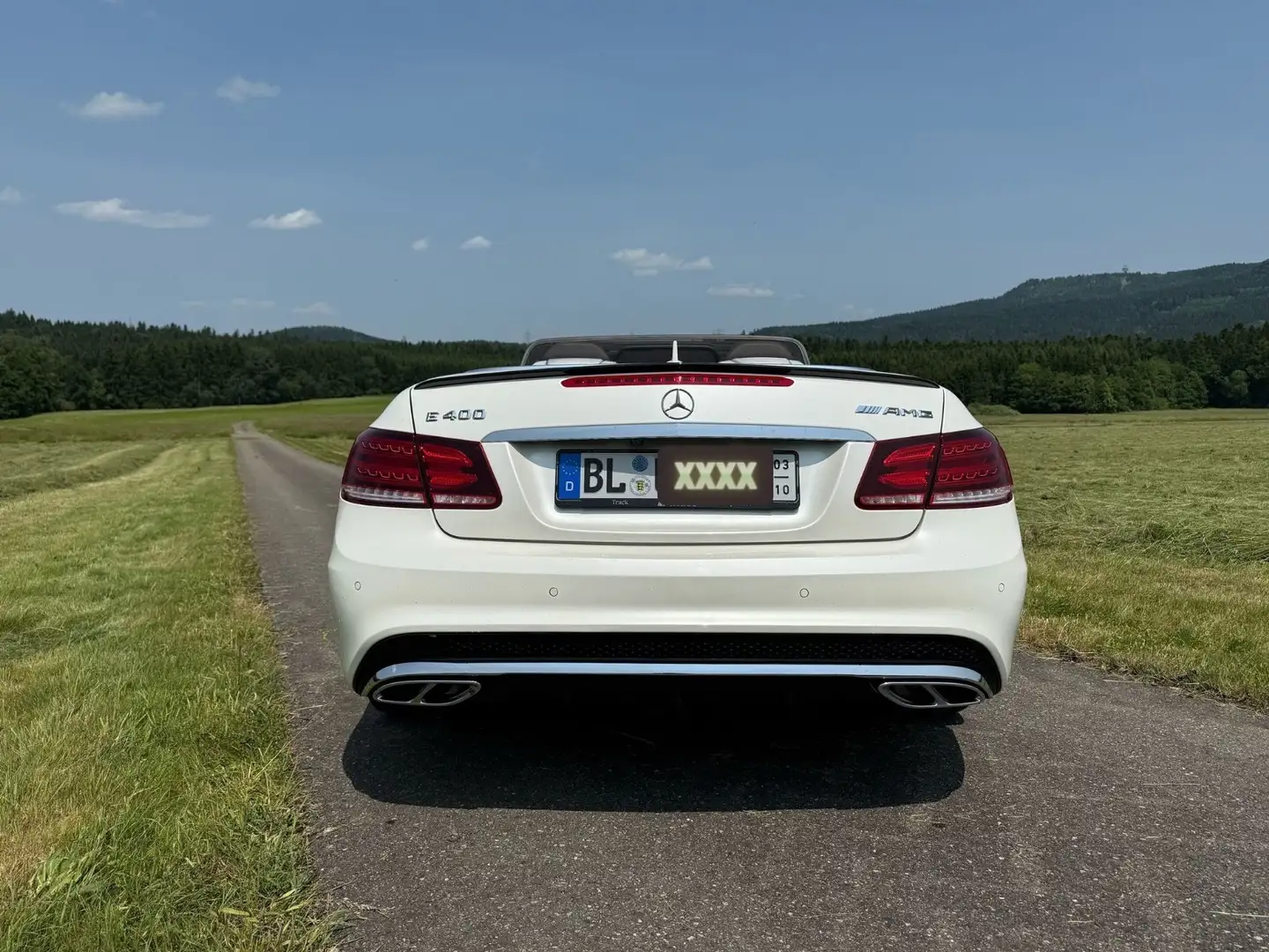 Mercedes-Benz E 400 E-Klasse Cabrio Cabrio 7G-TRONIC AMG-Line Weiß - 2