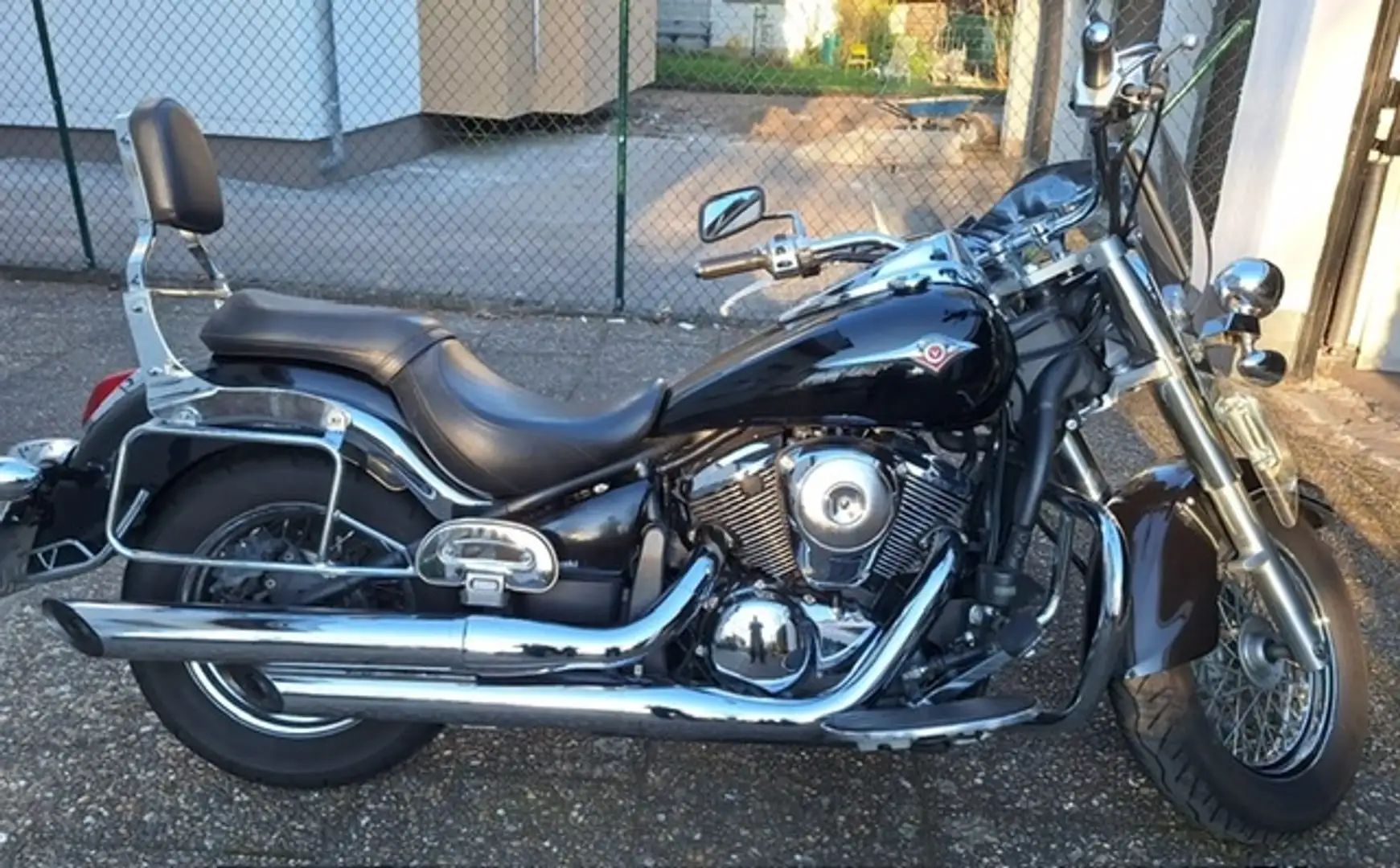 Kawasaki VN 900 Classic Negru - 1