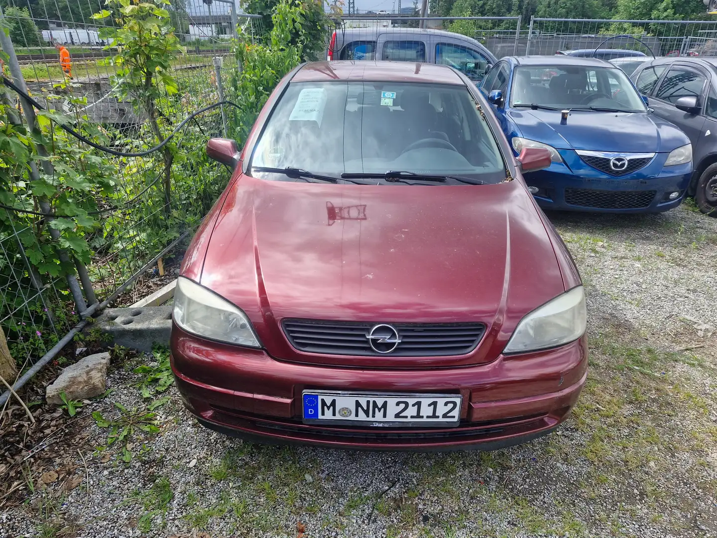 Opel Astra 1.6 mit Klimaanlage Tüv Bis 08.25 Roşu - 1