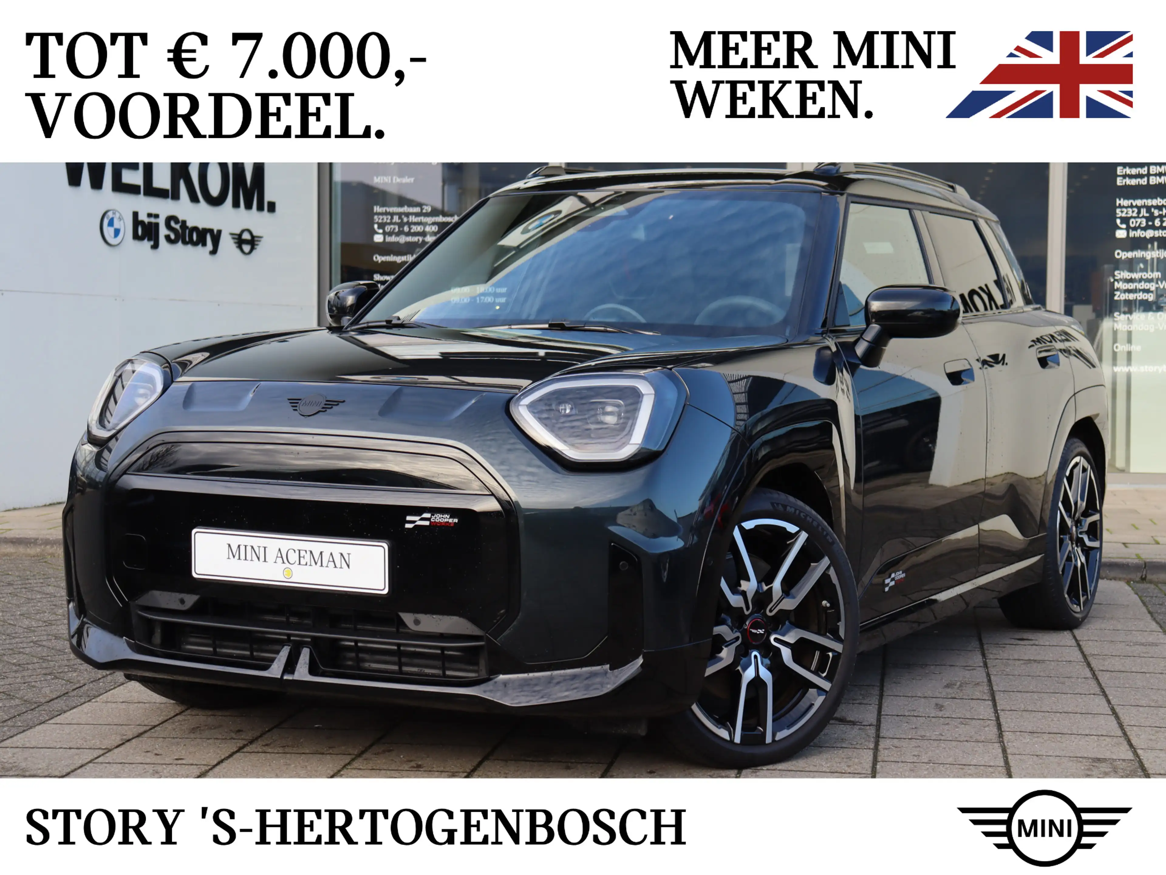 MINI Aceman SE / John Cooper Works / Pakket XL / 19" John Coop