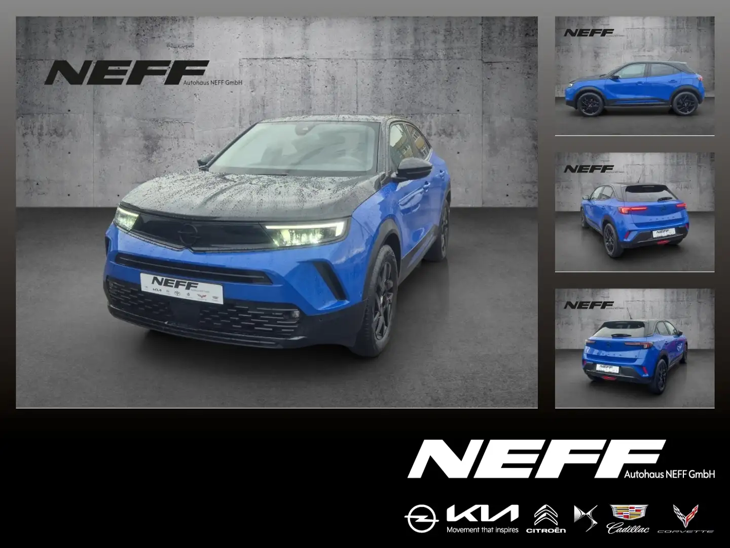 Opel Mokka-E Mokka e GS Line Navigation+Winter-Paket+Kamera Blau - 1