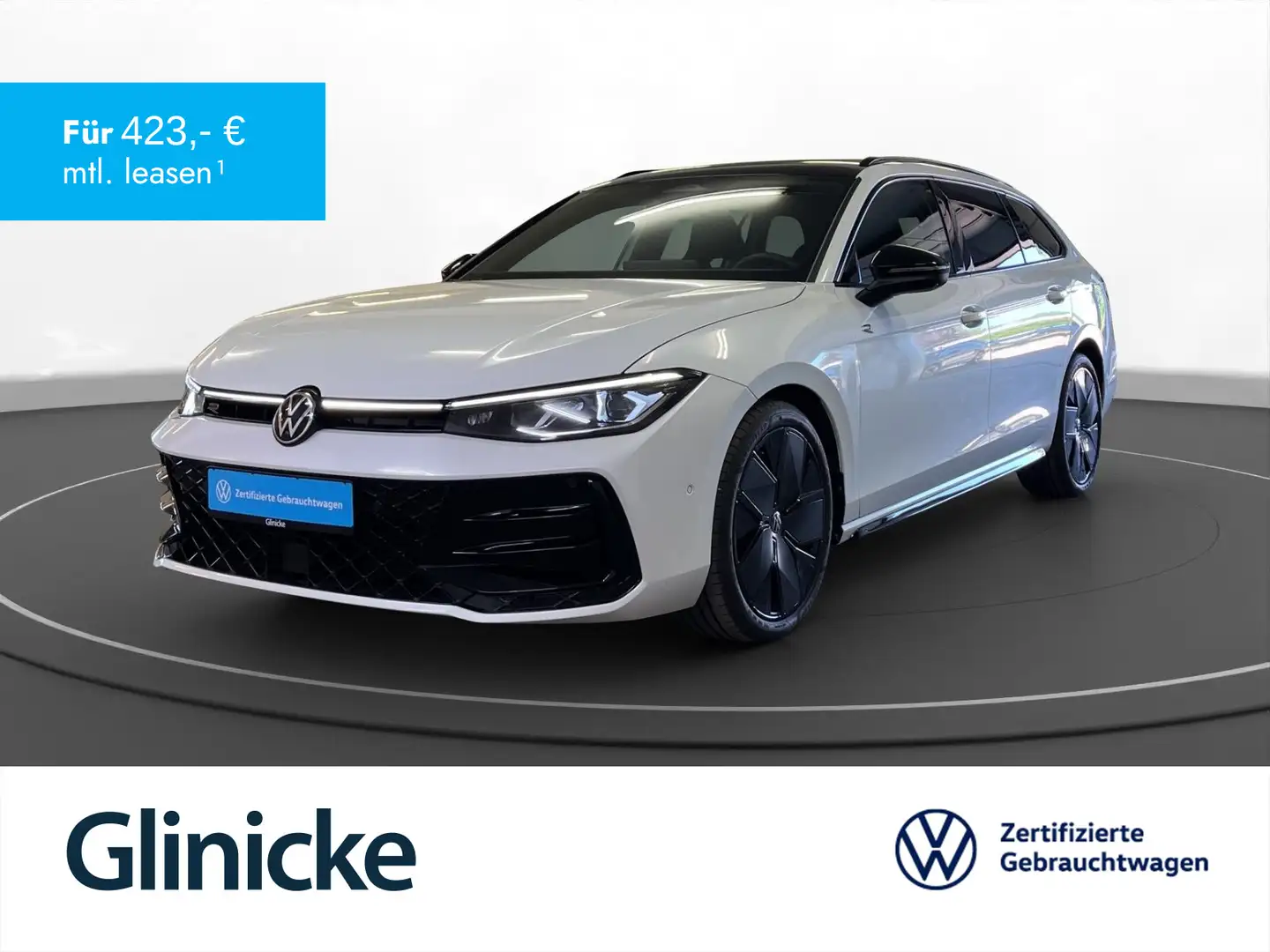 Volkswagen Passat Variant 2.0 TDI R-Line AHK Matrix LM 19" Weiß - 1