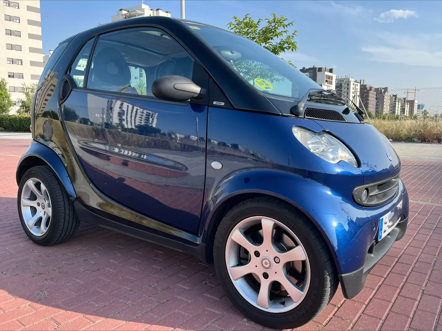 smart forTwo Fortwo Coupé 45 Pulse Aut. Pulse Azul - 2