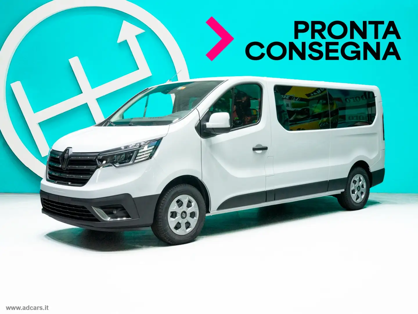 Renault Trafic BluedCi 170CV EDC PL-TN Equilibre CAMBIO AUTOMATIC Wit - 1