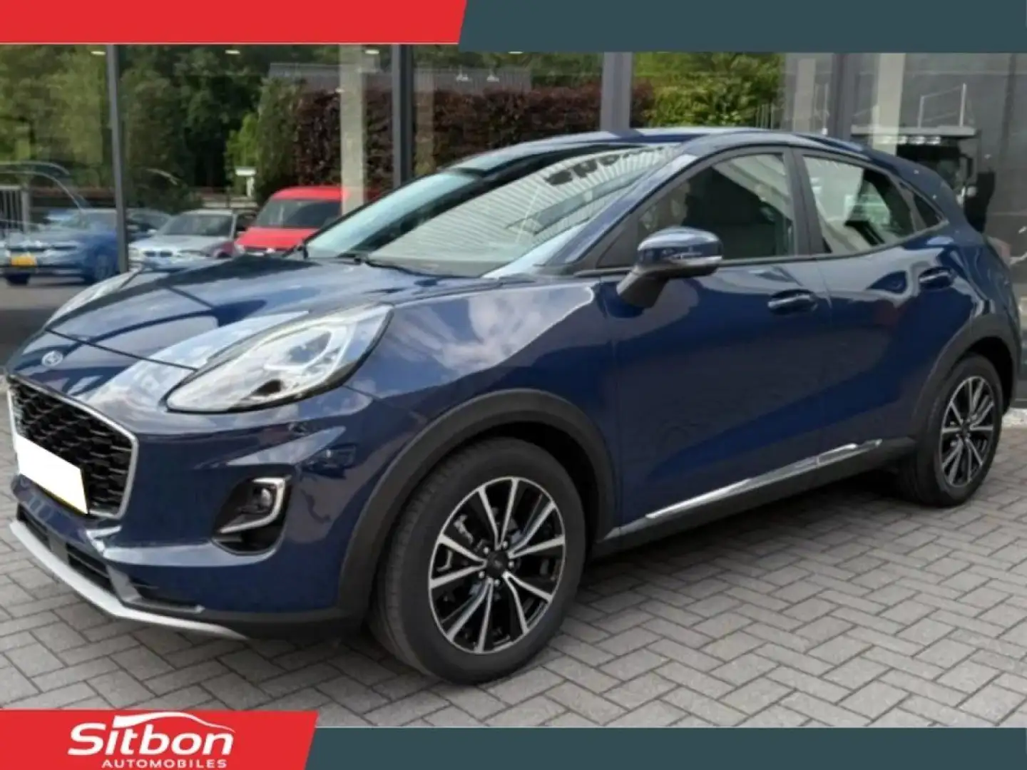 Ford Puma 1.0 EcoBoost mHEV 125 Titanium Business Bleu - 1