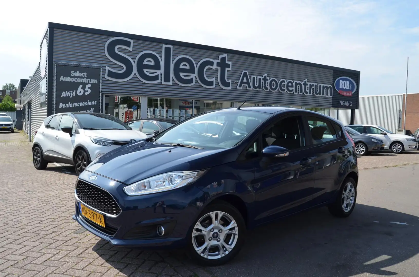 Ford Fiesta 1.0 Style Ultimate Modrá - 1