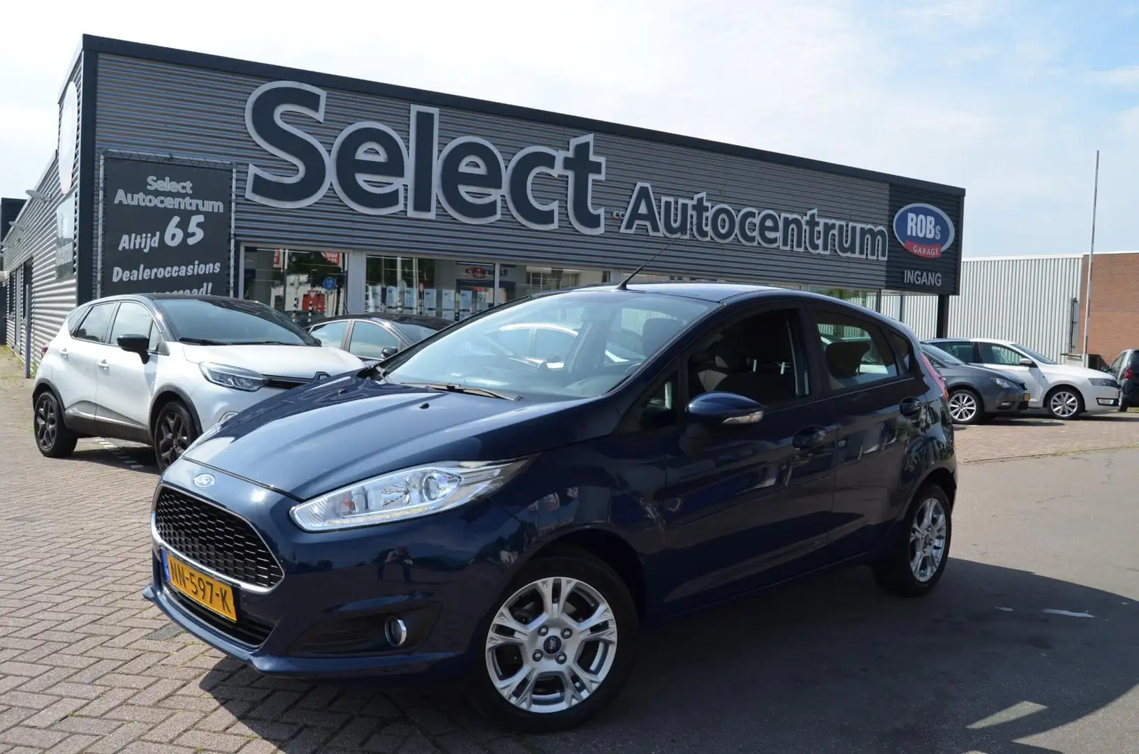 Ford Fiesta 1.0 Style Ultimate Modrá - 2