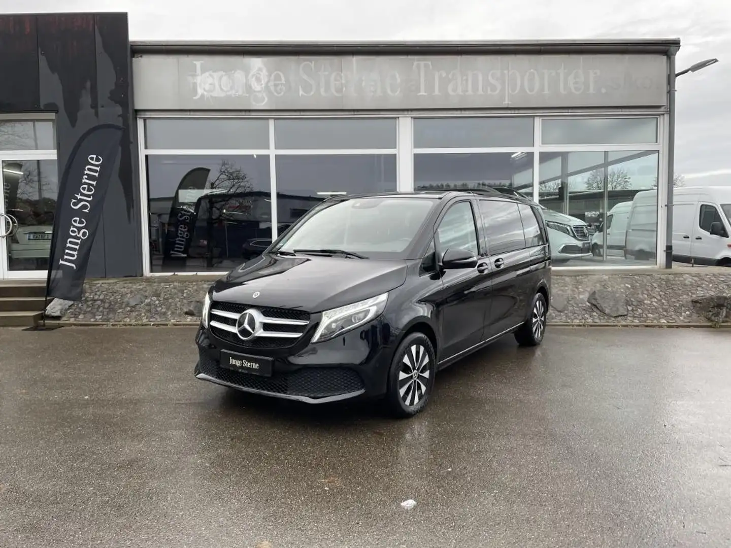 Mercedes-Benz V 250 d EDITION/4*4/KOMPAKT/ALLRAD/MBUX/NAVI/AHK2,5t/KAM Schwarz - 2