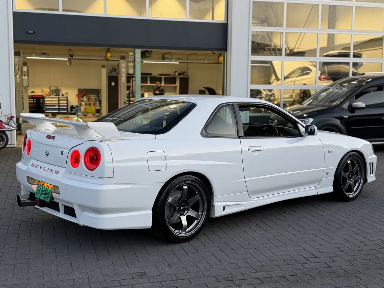 Nissan Skyline R34 GT-T Altia 1998 Super White 281HP, foto 8