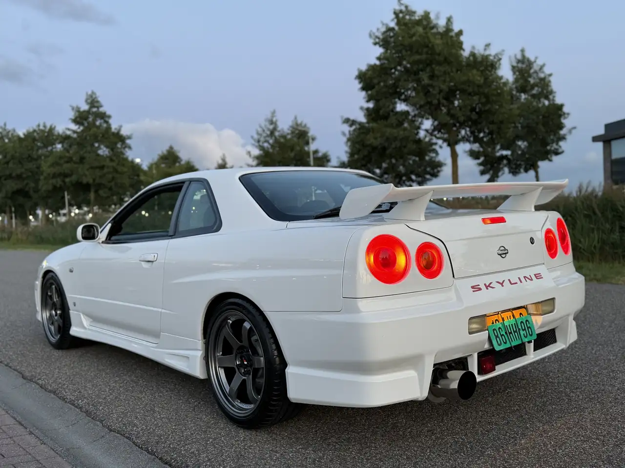 Nissan Skyline R34 GT-T Altia 1998 Super White 281HP, foto 7