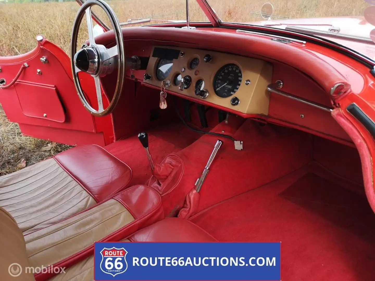 Jaguar XK XK120 OTS Roadster | 1954 | Route 66 Auctions Noir - 2
