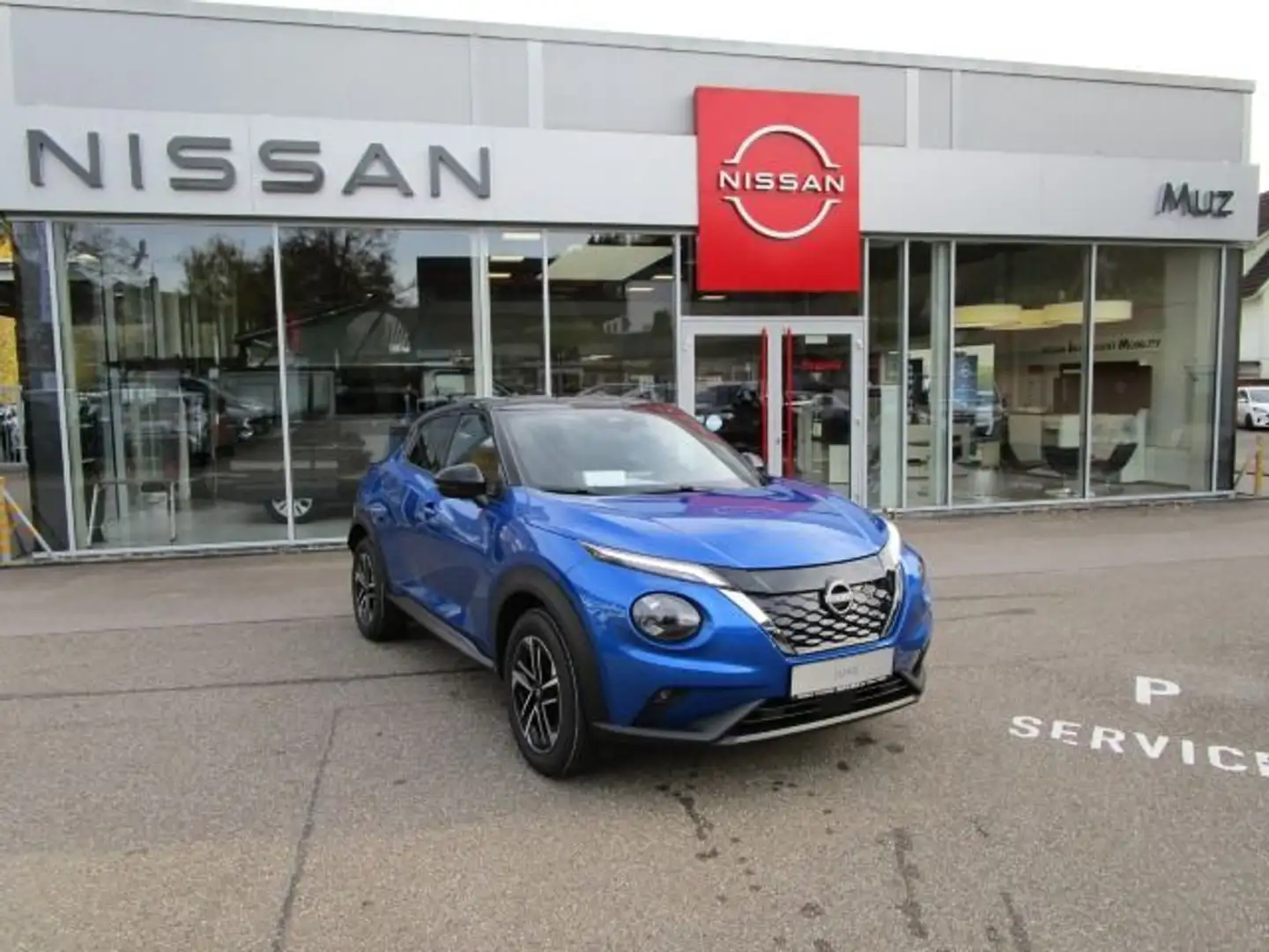 Nissan Juke JUKE 1,6 HYBRID 143PS 4AMT N-CONNECTA WINTER II Bleu - 2