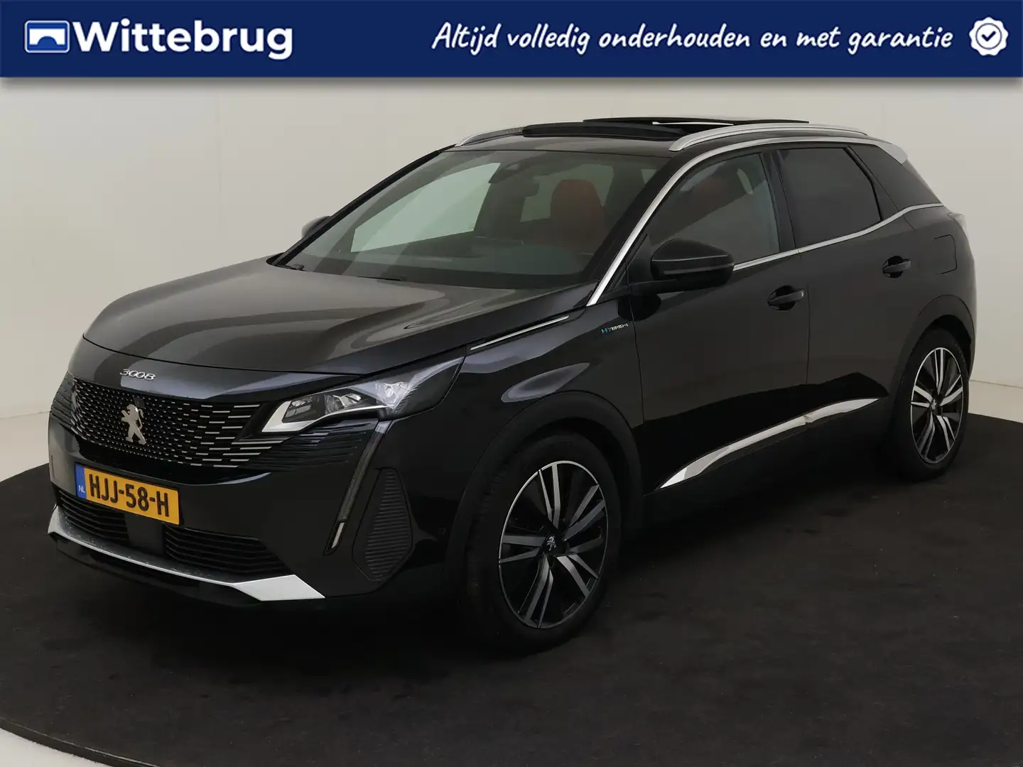 Peugeot 3008 1.6 HYbrid4 300 GT Pack | Leder | Panoramadak | El Nero - 1