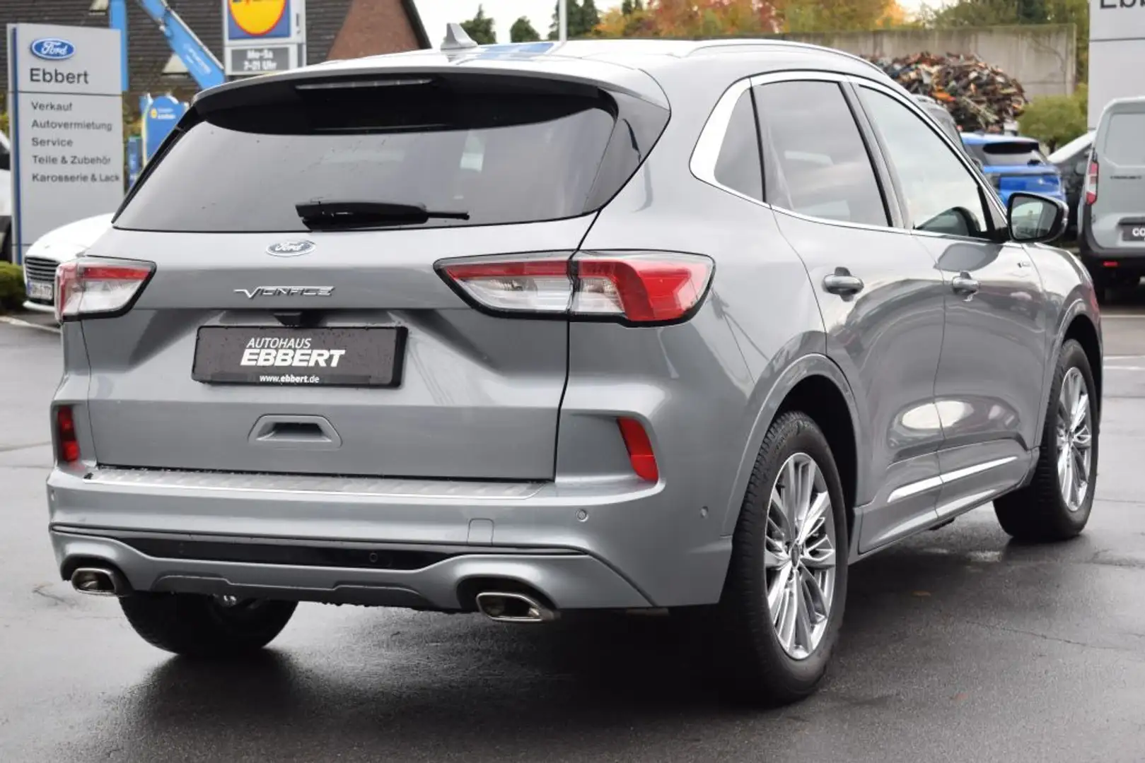 Ford Kuga Vignale 2.5 Duratec PHEV AHK schwenkbar Zilver - 2
