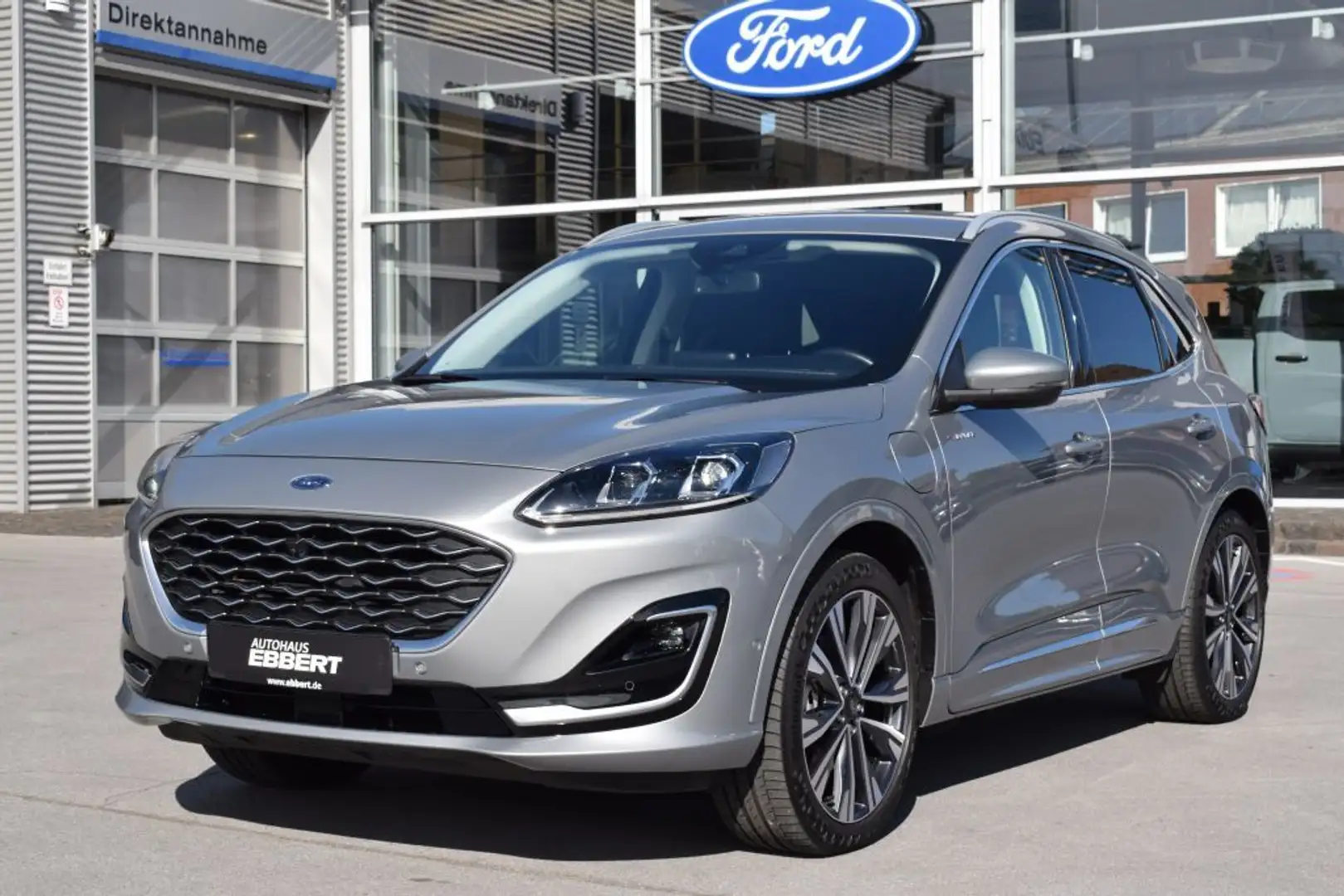 Ford Kuga Vignale 2.5 Duratec PHEV AHK schwenkbar Silber - 1