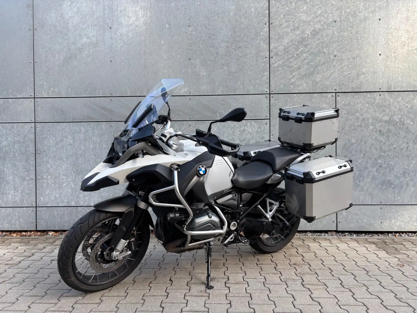 BMW R 1200 GS Adventure 3 Pakete Koffer Tieferlegung Akrapovic Blanco - 2