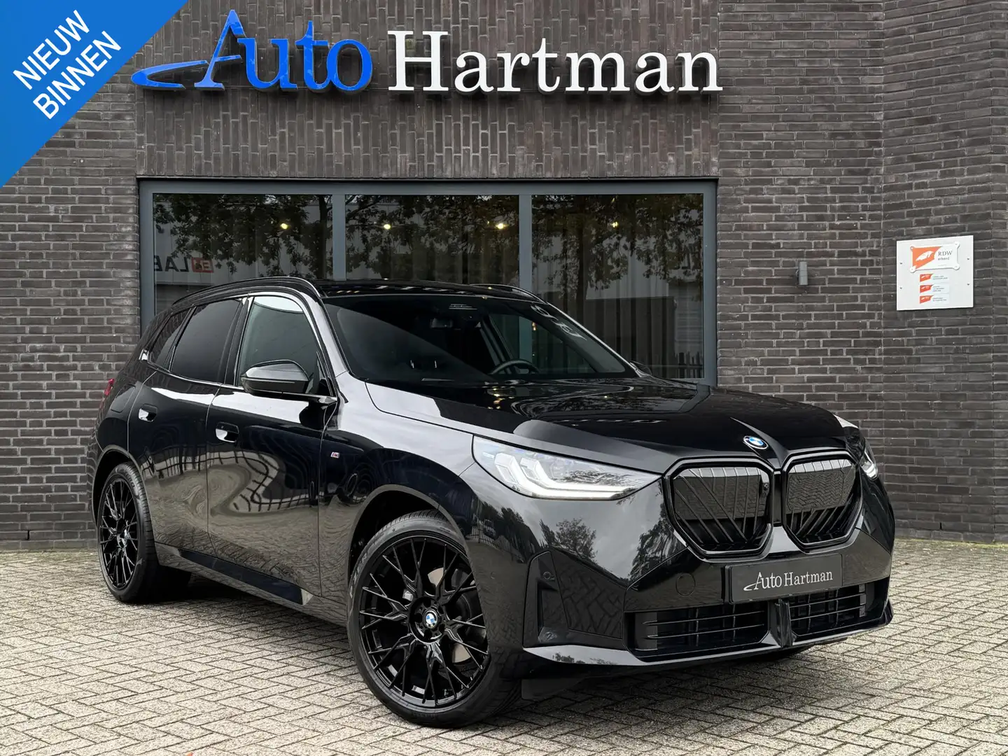 BMW X3 20 xDrive M-Sport PANO|ACC|LEDER|TREKHAAK|360CAM Zwart - 1