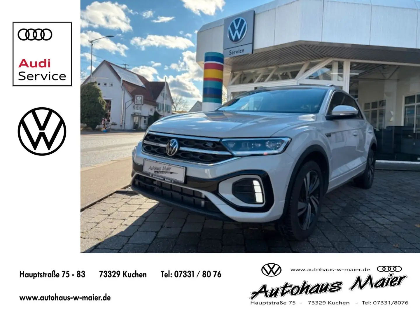 Volkswagen T-Roc 1.5 TSI DSG R-Line RFK/LED/LHZ/ACC Grau - 1