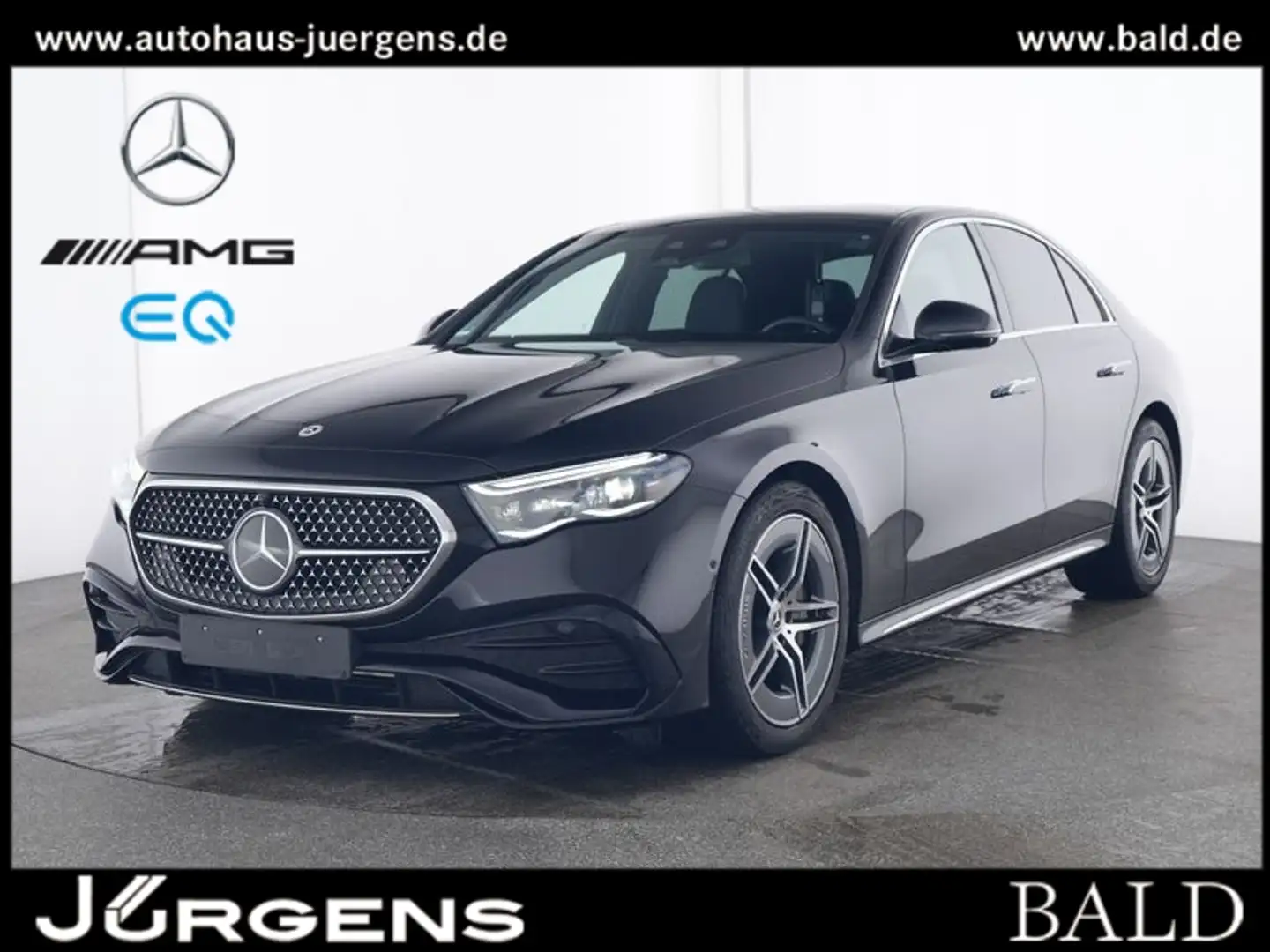 Mercedes-Benz E 450 d 4M AMG-Sport/Distr/Pano/AHK/360/Digital Schwarz - 2