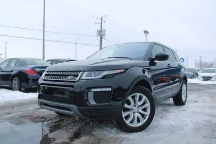 Black 2017 Land Rover Range Rover Evoque SE SUV / Crossover All-Wheel Drive Automatic