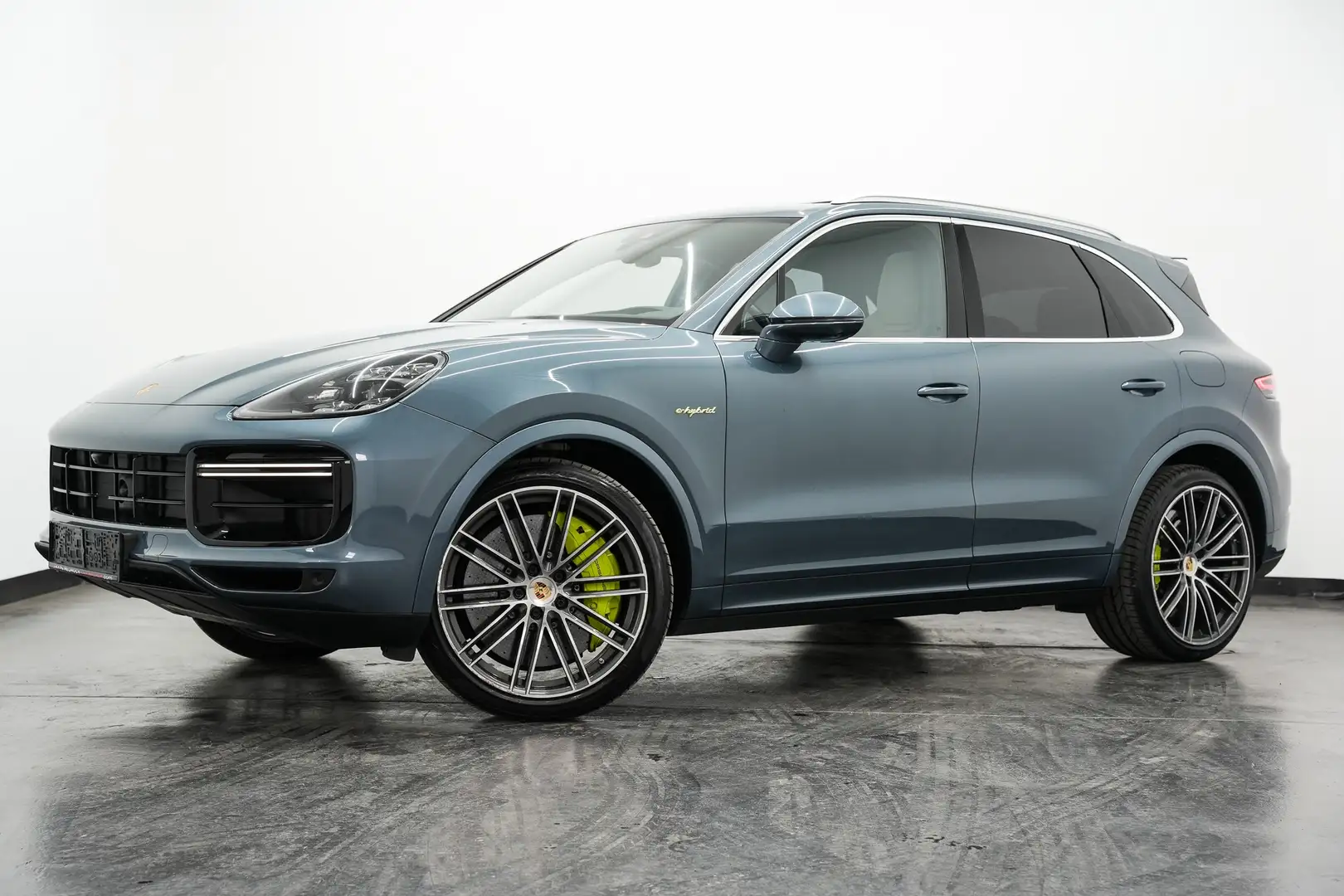 Porsche Cayenne Turbo S E- Hybrid*TopZustand*Erstbesitz*SofortVerf Blau - 2