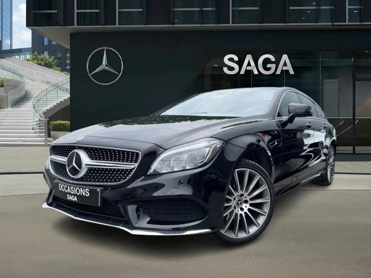 Mercedes-Benz CLS 220 d SB AMG Line Toit Ouvrant Schwarz - 1