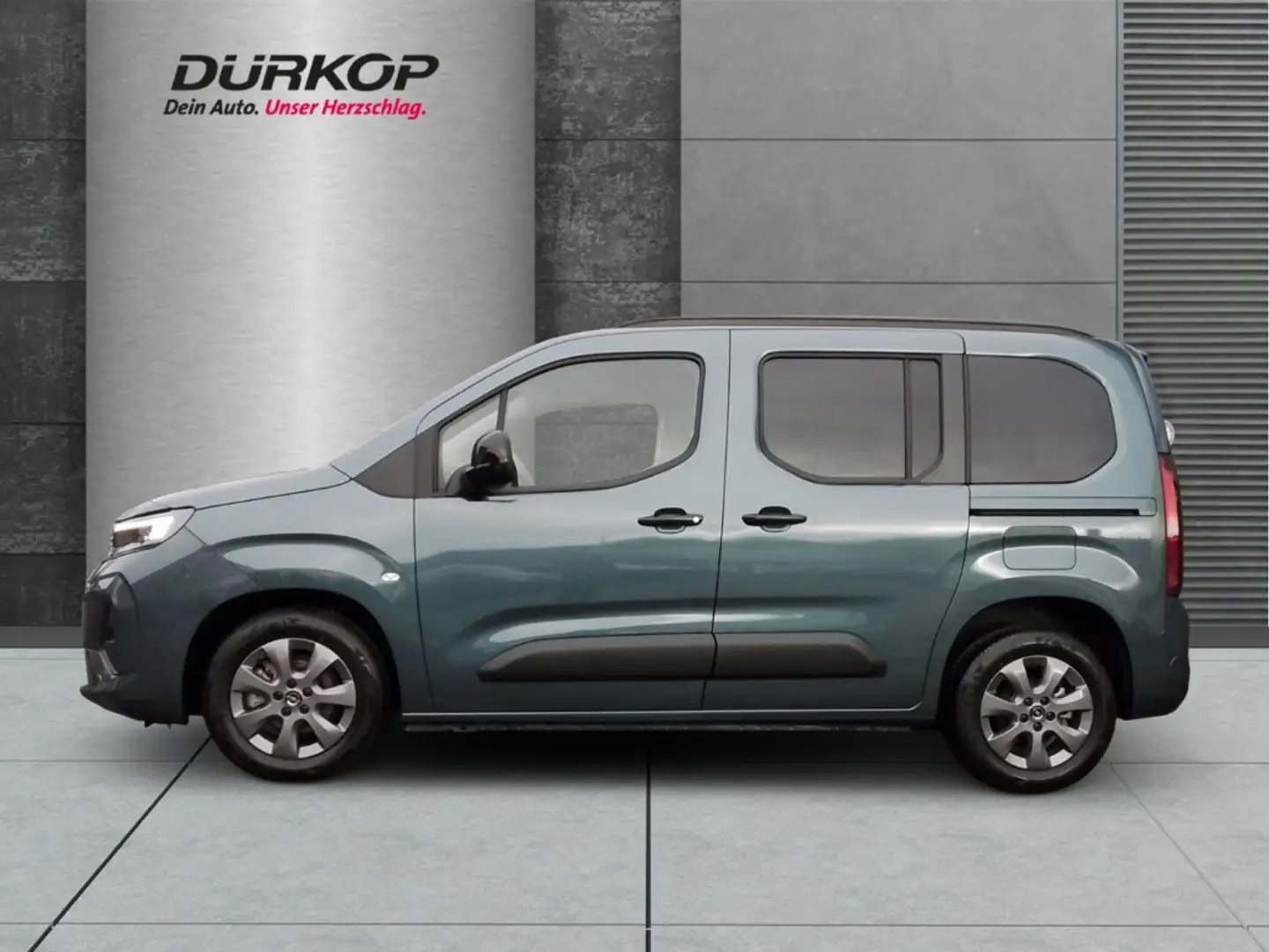 Opel Combo Life E Basis 1.2 Turbo Apple CarPlay Android Auto Musik Bleu - 2