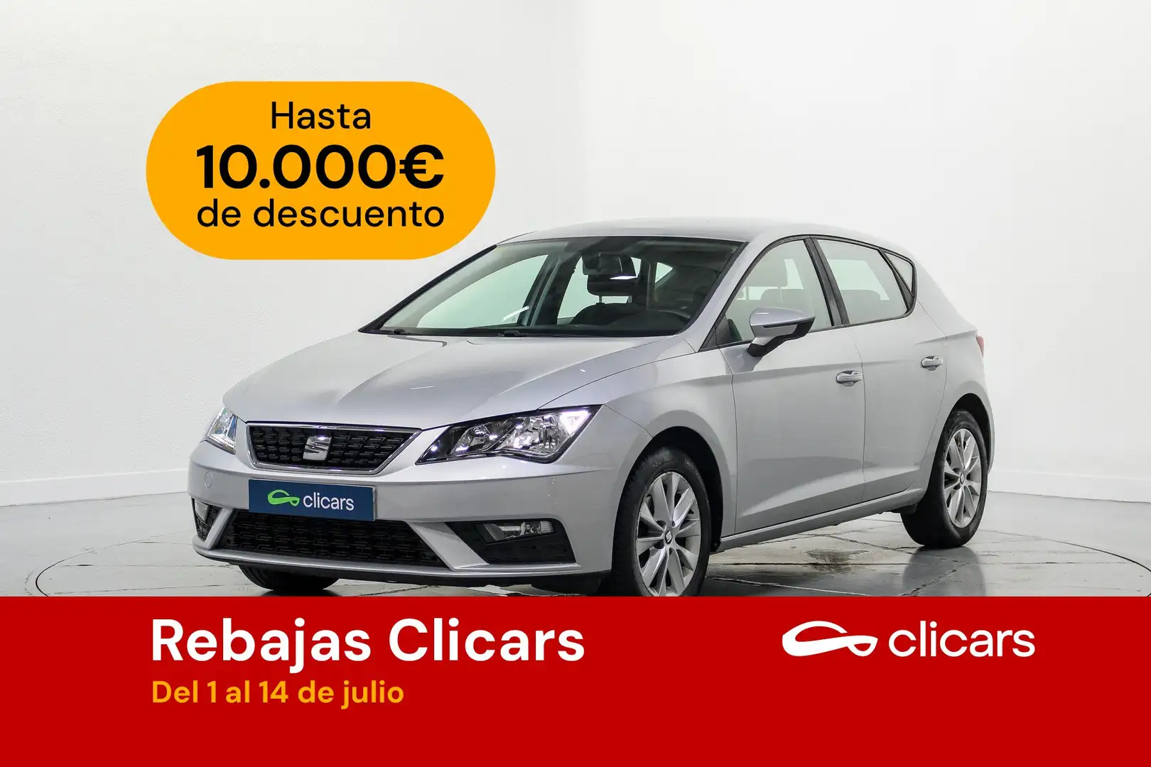 SEAT Leon 1.2 TSI S&S Style 110 Plateado - 1
