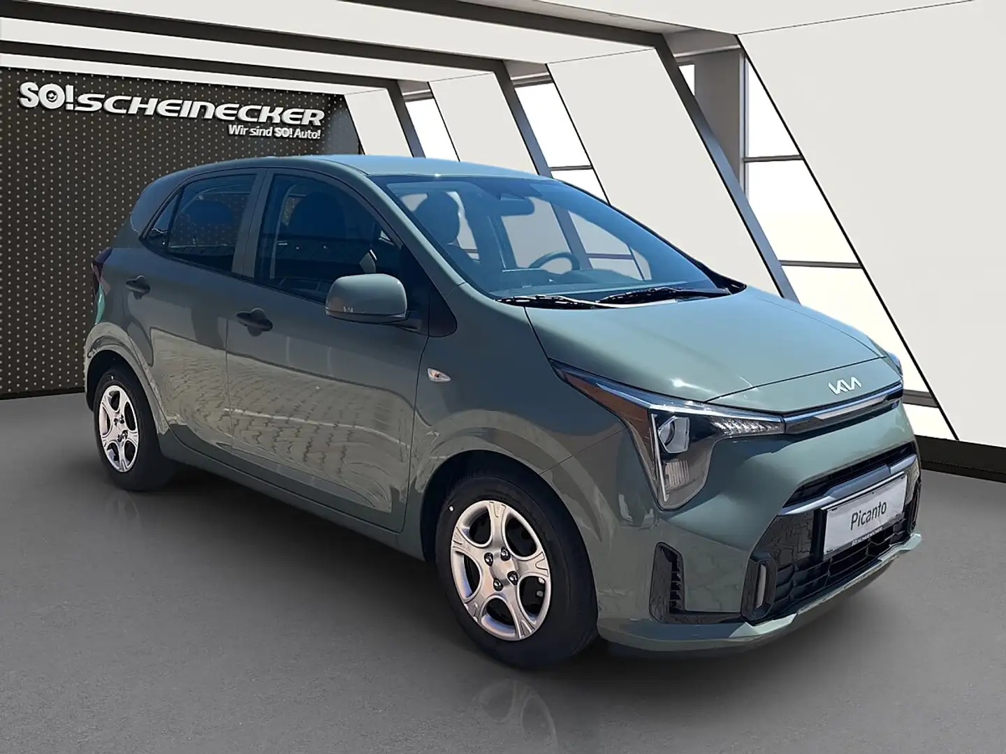 Kia Picanto 1,0 GDI Titan 5 Stz. Braun - 1