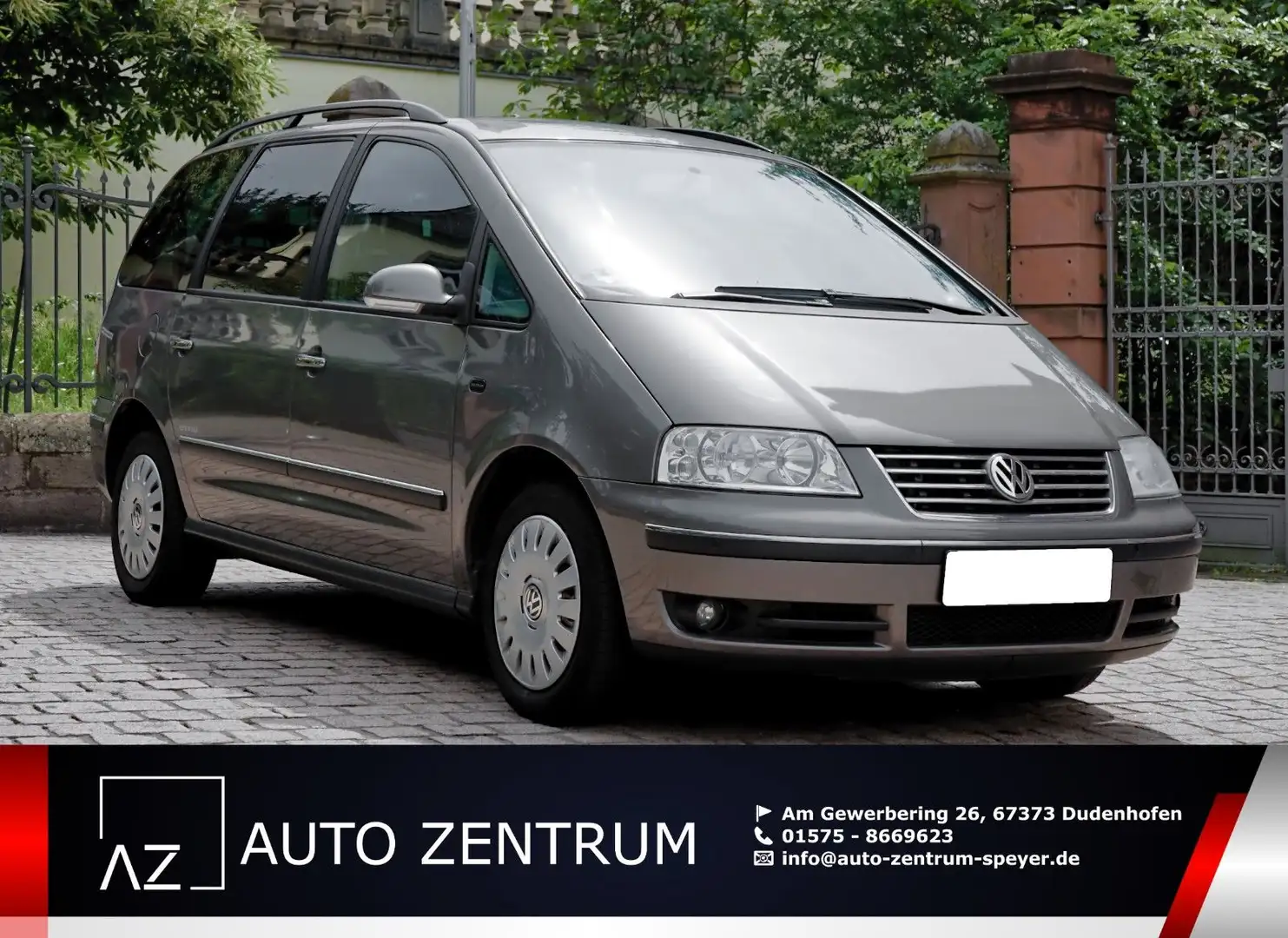 Volkswagen Sharan United BlueMotion *7-Sitzer, Klima, SHZ* Gri - 1