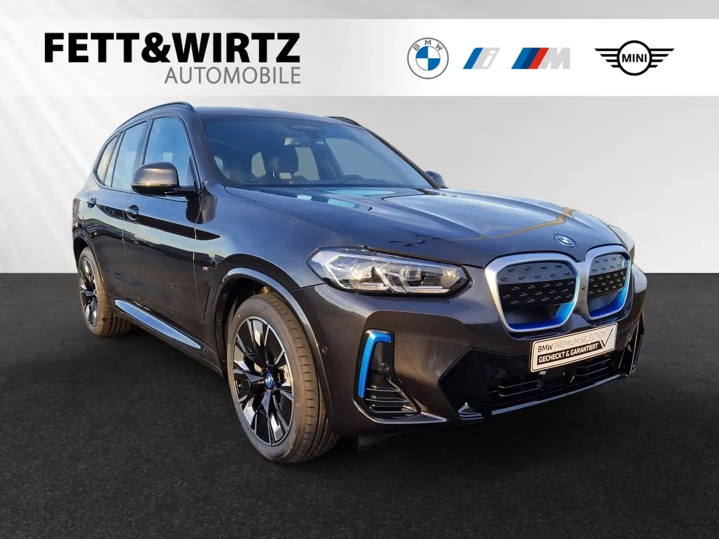 BMW iX3 1,89% / GAP / 48 M|M Sport|AHK|Head-Up|H/K Grau - 1