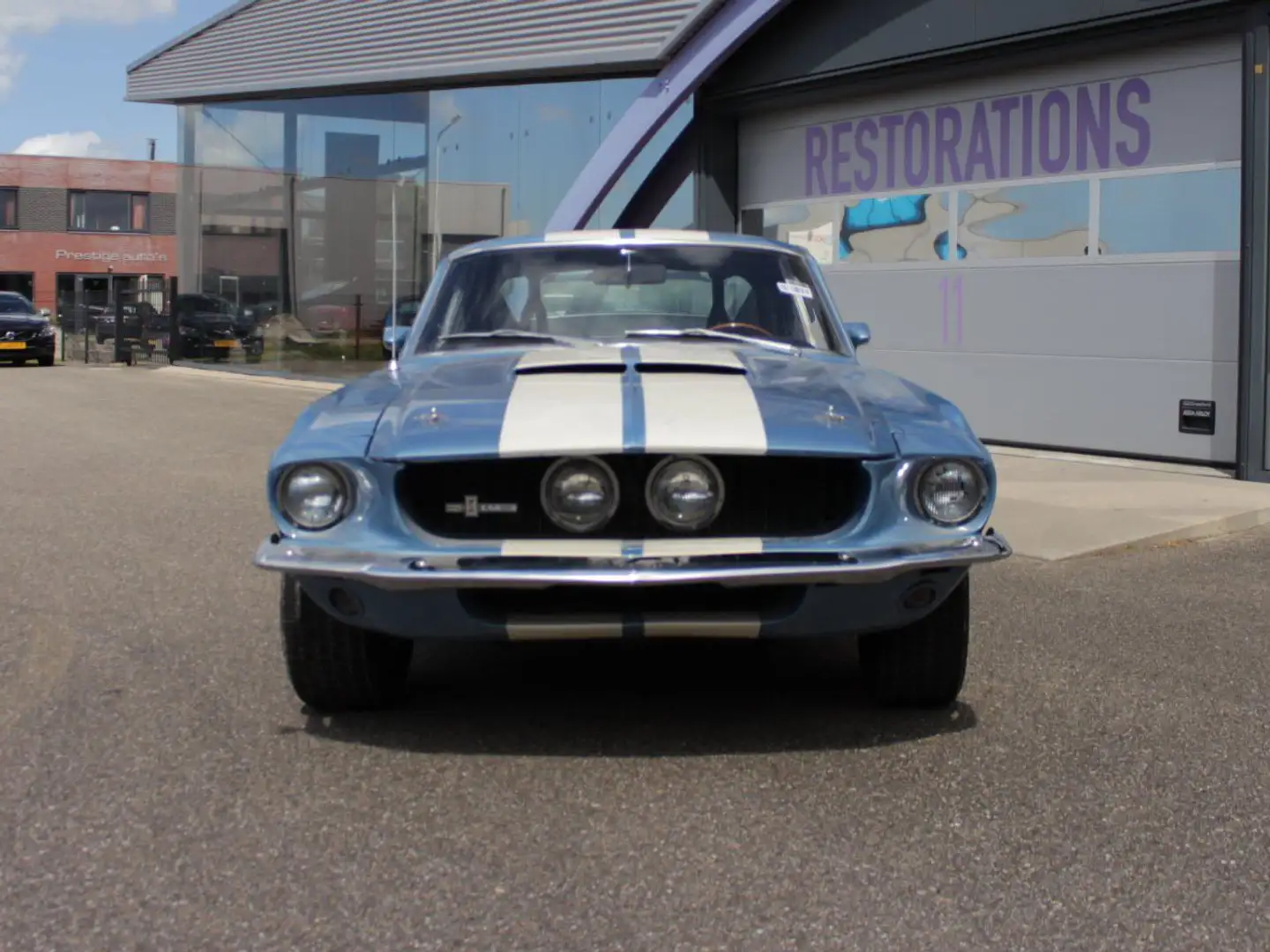 Ford Mustang Shelby GT500 Blauw - 2