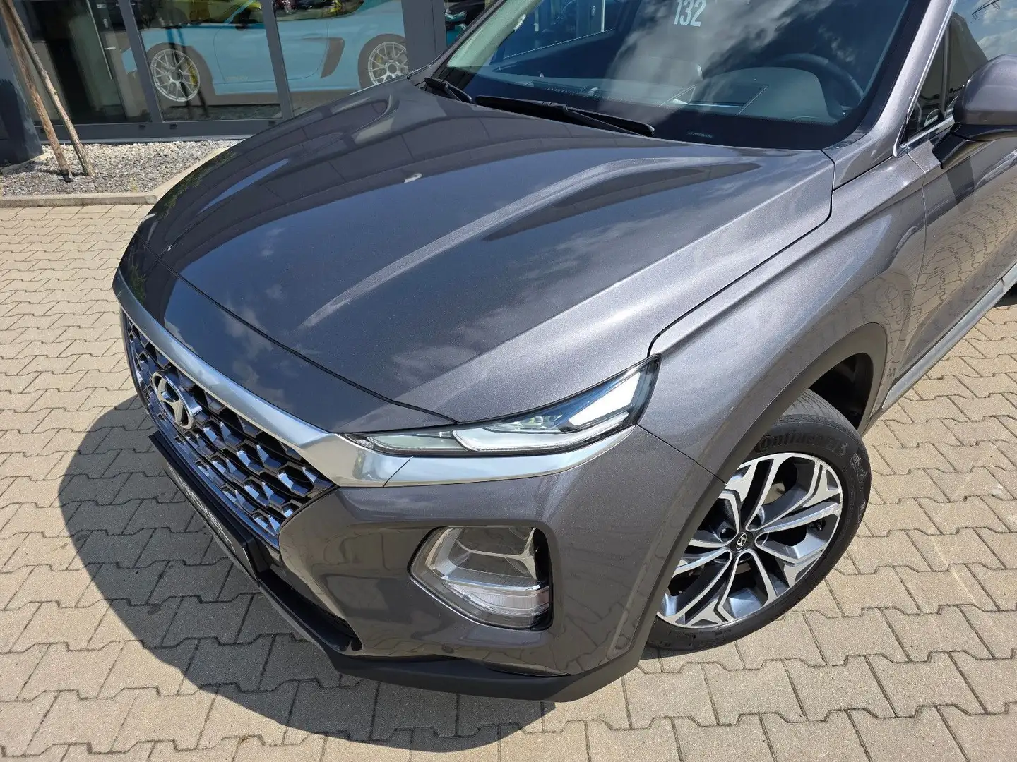 Hyundai SANTA FE Premium 4WD*Led*Krell*Leder*Sitzklima*V Grau - 2