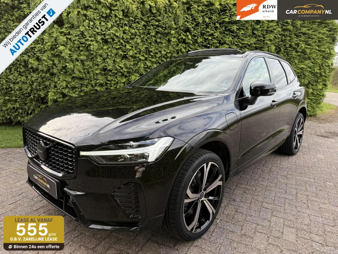 Volvo XC60 |342PK|H&K|AWD|R-Design|PANO|Styling pack BLACK✅ Noir - 1