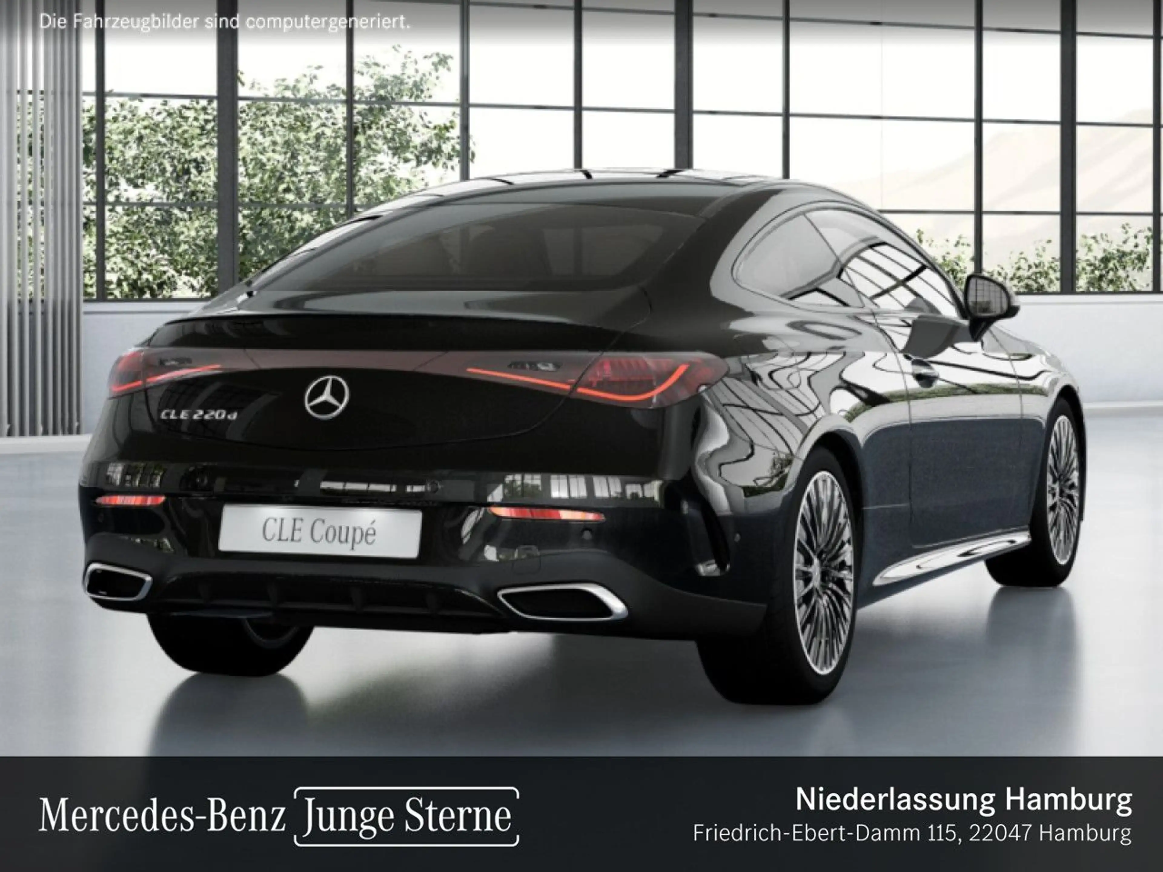 Mercedes-Benz CLE 220 d AMG+NIGHT+PANO+360+BURMESTER+KEYLESS+9G — photo 4
