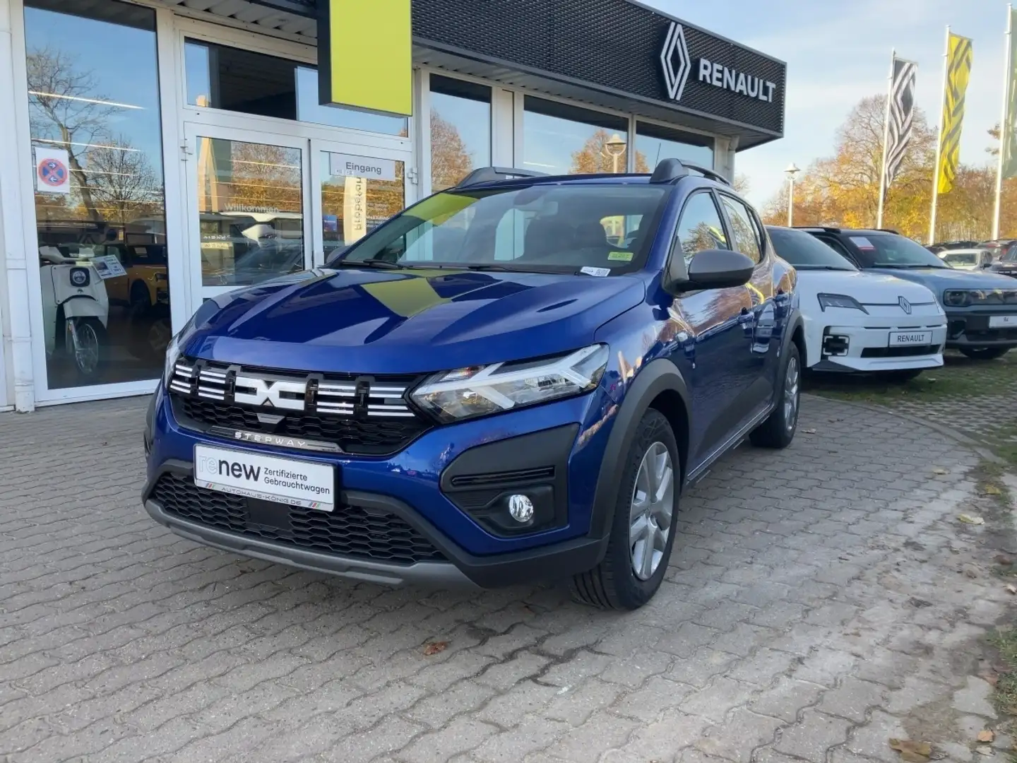 Dacia Sandero Stepway Expression TCe 100 ECO-G Blau - 1