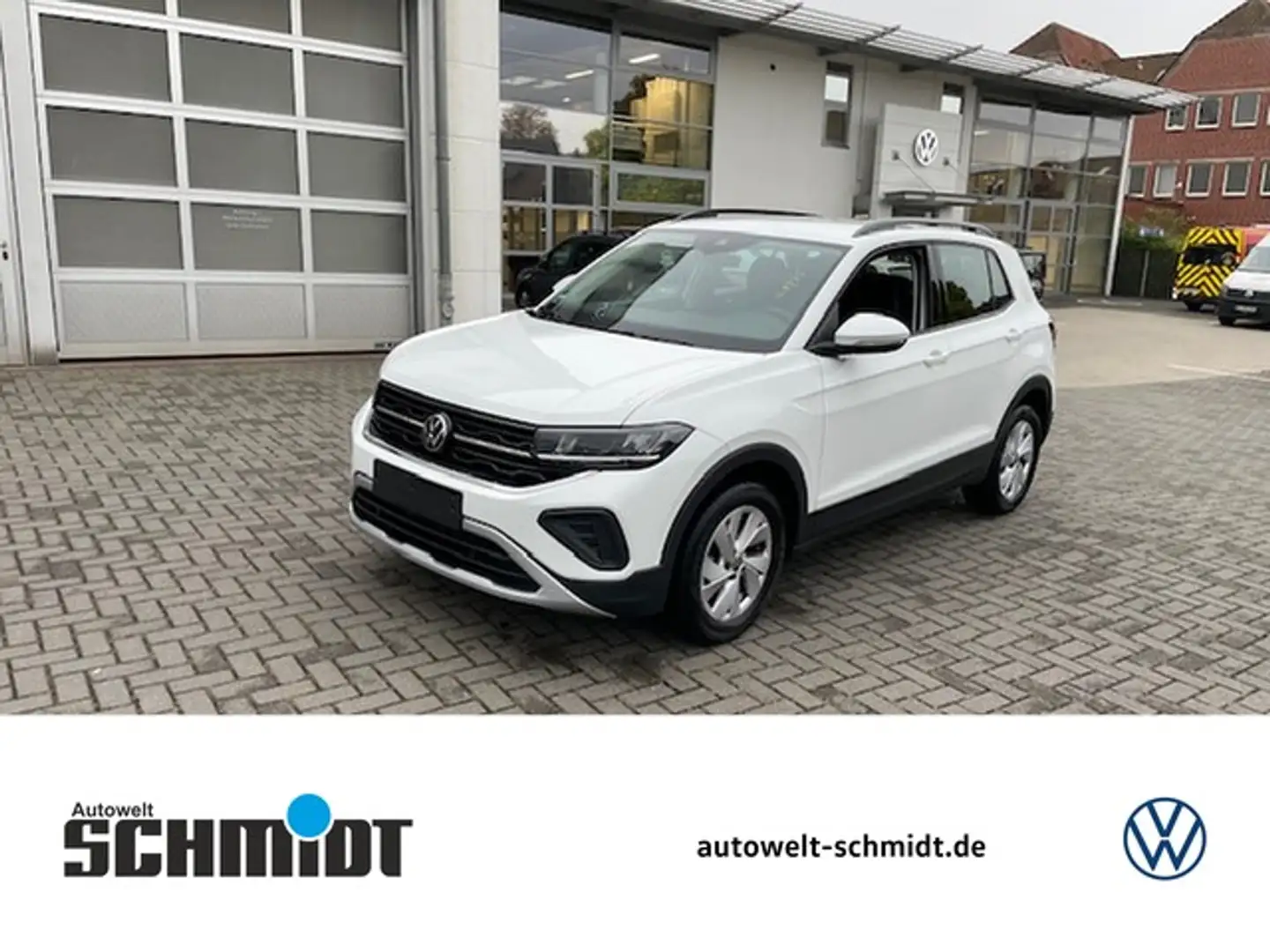 Volkswagen T-Cross 1.0TSi DSG Life R-Kamera ACC AppConnect LED Sit... Weiß - 1
