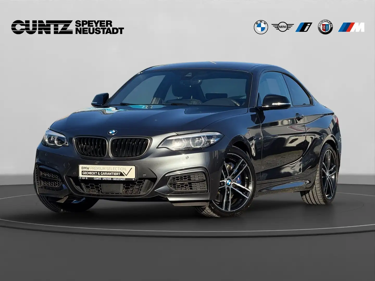 BMW 240 M240i xDrive Coupe Harman/Kardon Adaptives Fahrwer Grau - 2