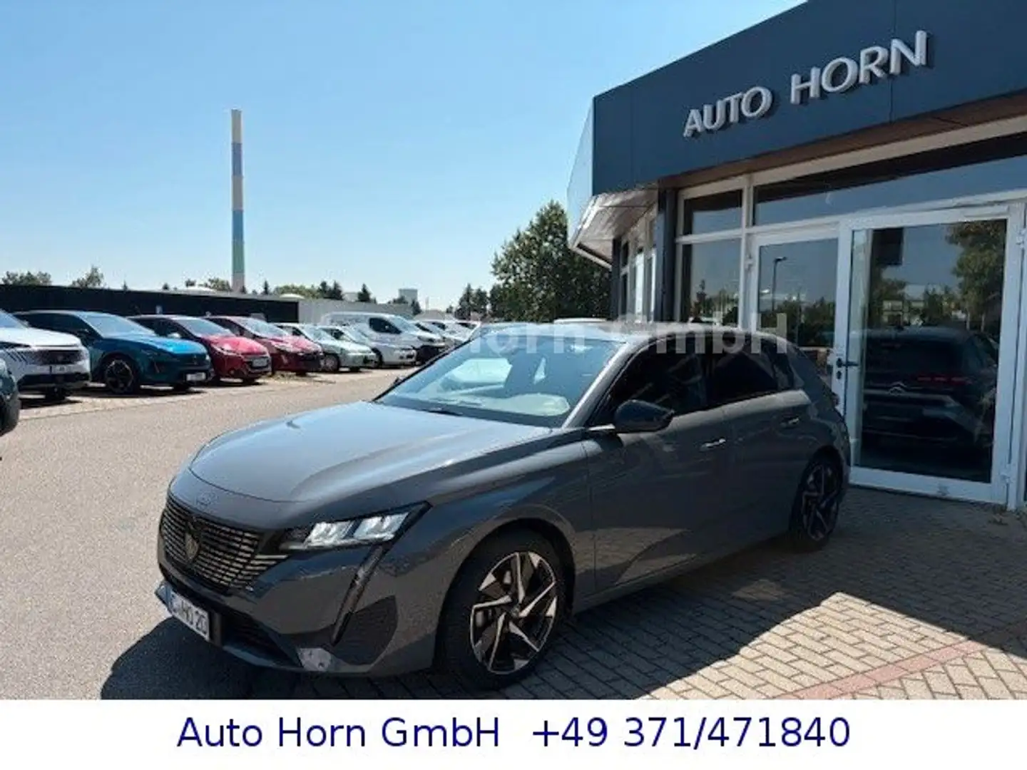 Peugeot 308 Allure Pure Tech 130 EAT8 Gris - 1